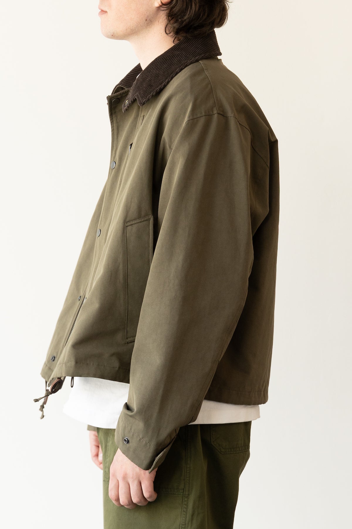 FrizmWORKS - Heritage Hunting Jacket - Olive - Canoe Club