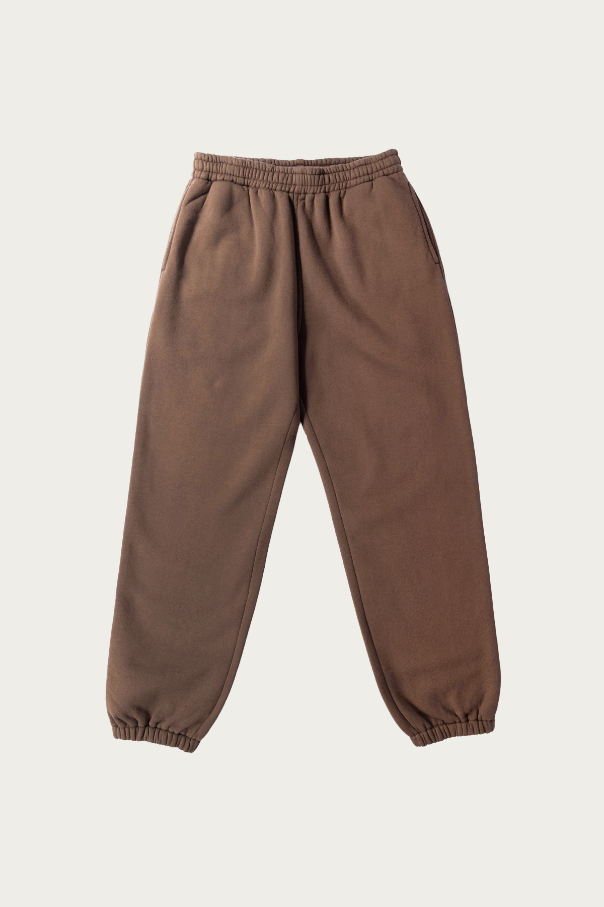 Auralee - Smooth Soft Sweat Pants - Dark Brown - Canoe Club