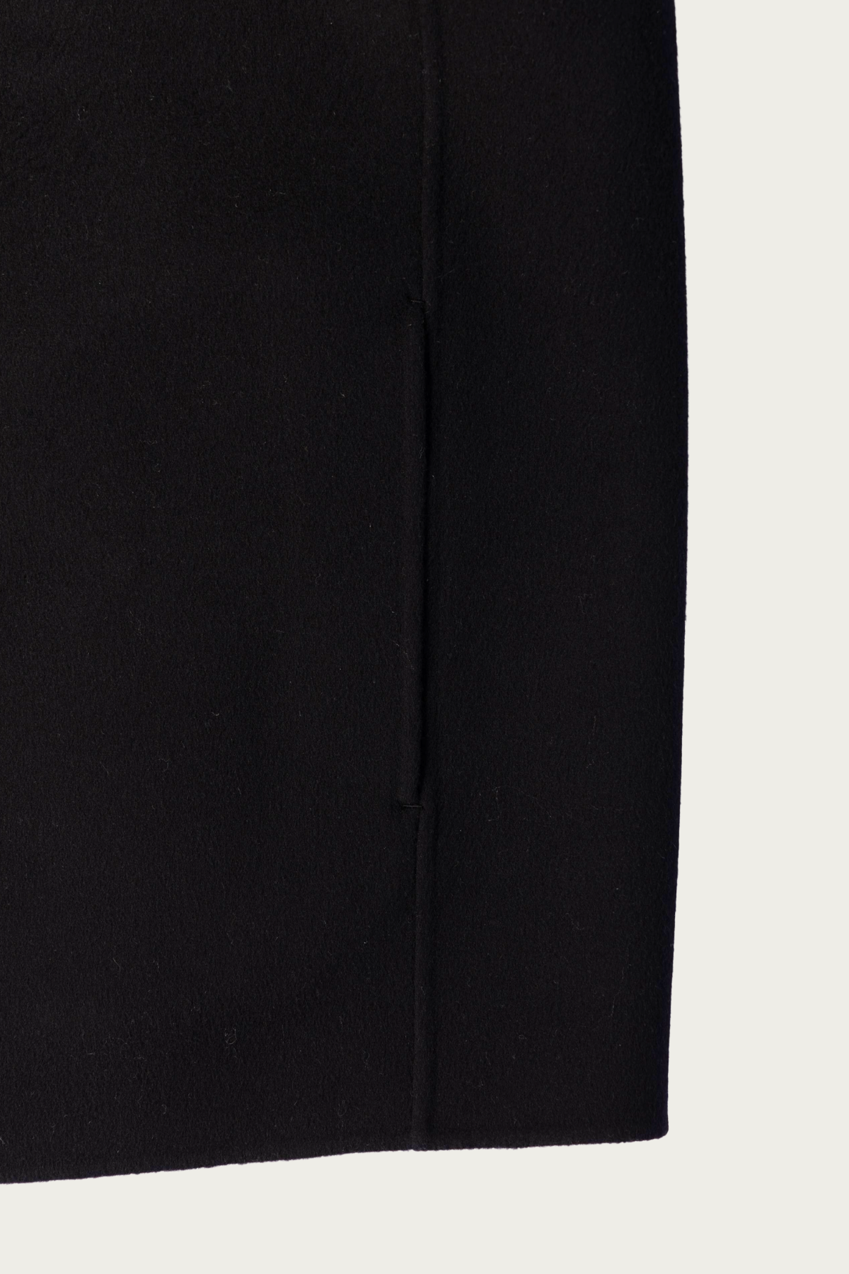 Auralee - Super Fine Wool Melton Hand Sewn Blouson - Black - Canoe Club