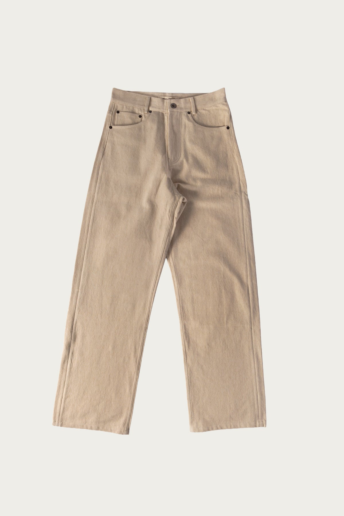 Aviva Jifei Xue - 5 Pocket Pant - Natural Mix - Canoe Club