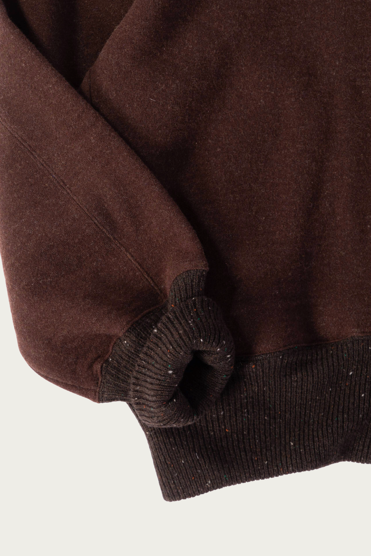 Aviva Jifei Xue - Drivers Knit Blouson - Brown Mix - Canoe Club