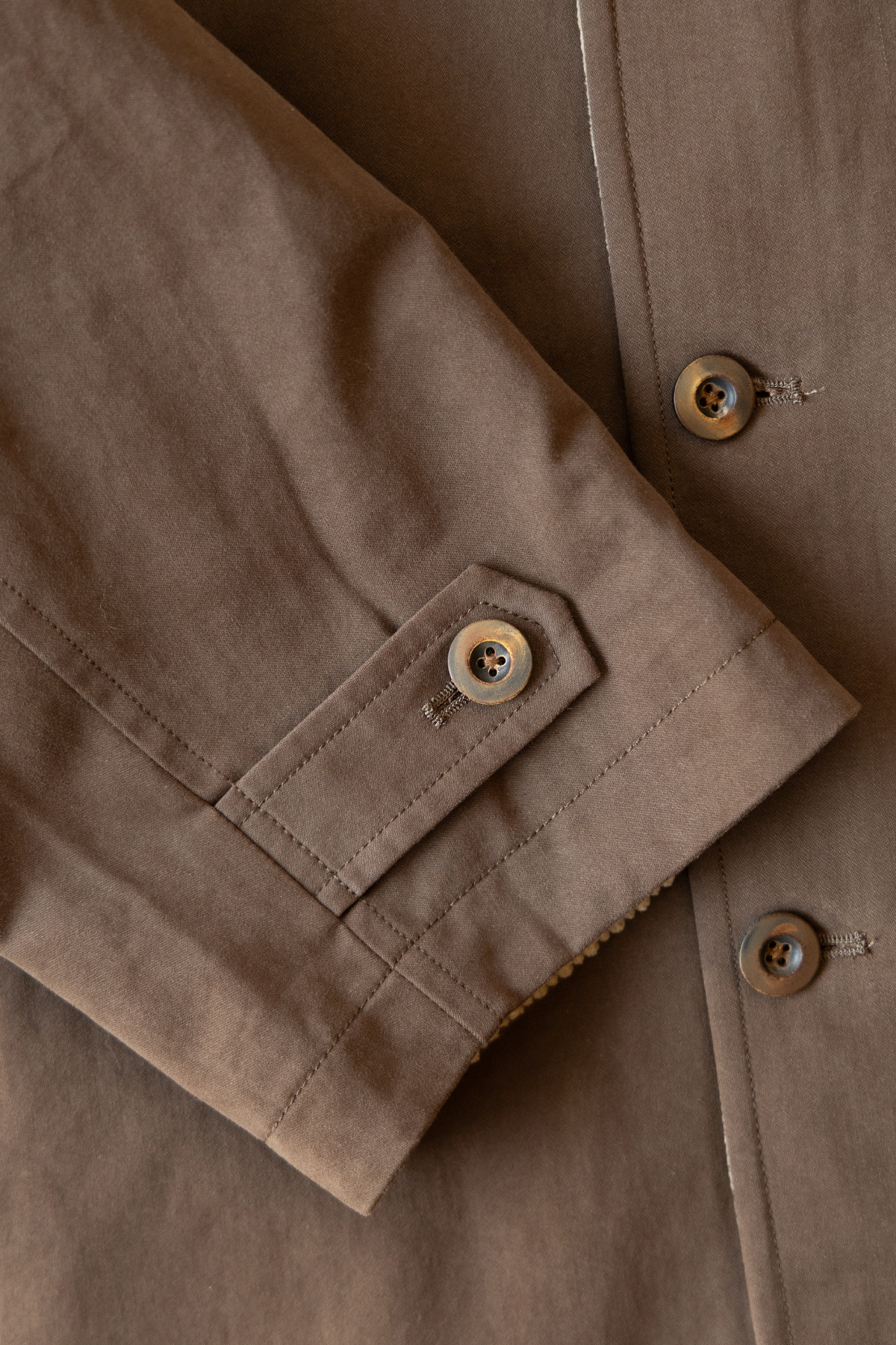 Aviva Jifei Xue - Long Mac Coat - Washed Brown - Canoe Club