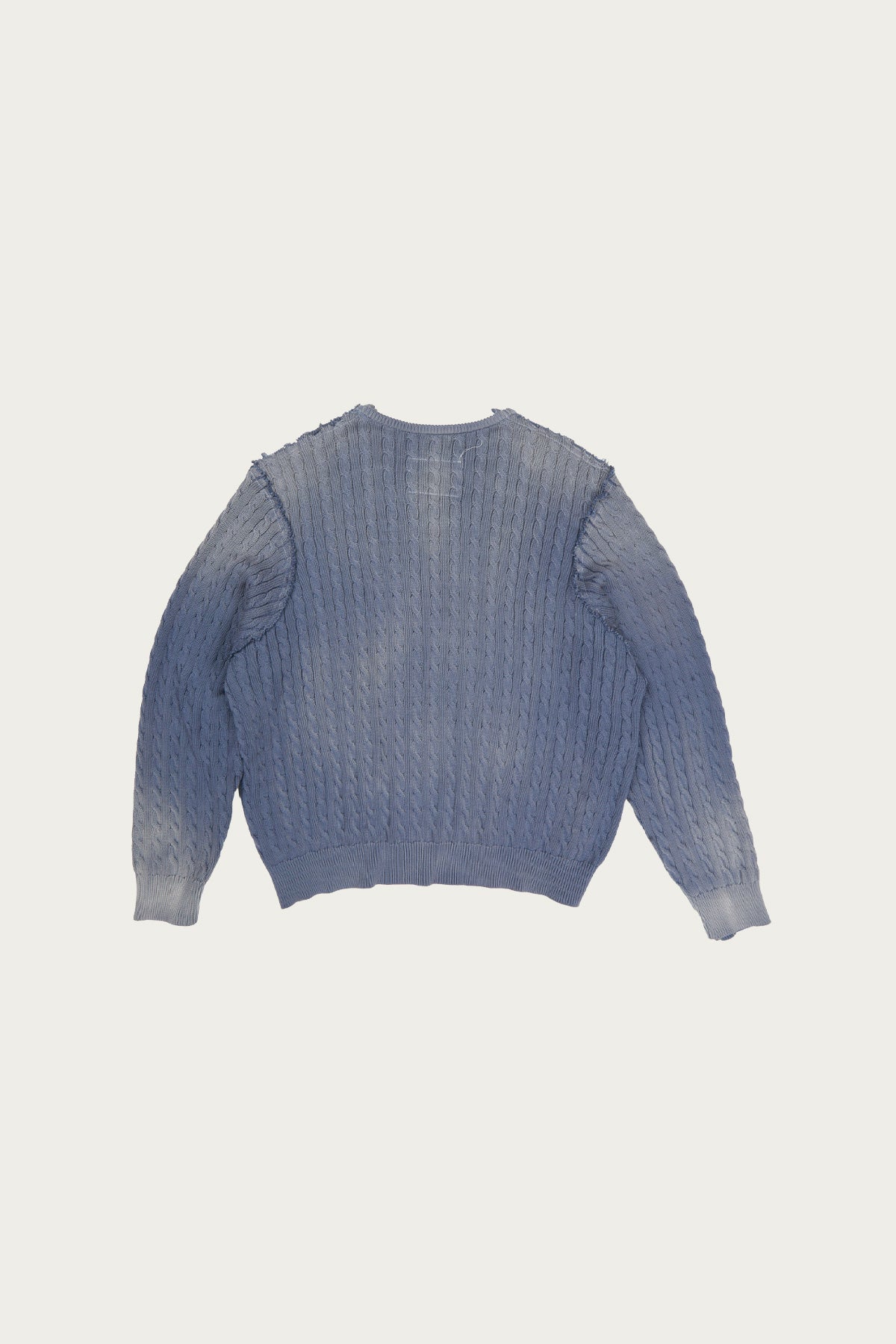 Camiel Fortgens - Frankenstein Cable V-Neck - Petrol - Canoe Club