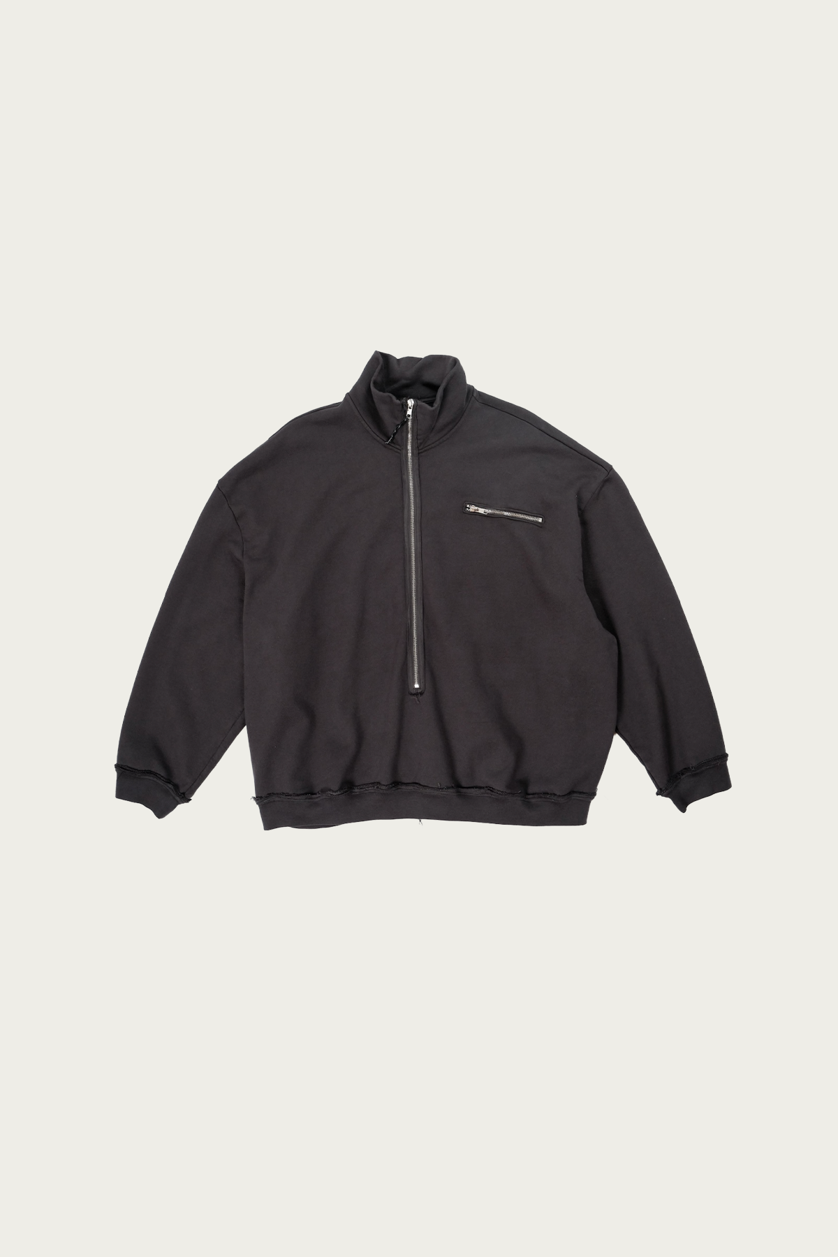 Camiel Fortgens - Half-Zip Sweat - Dark Grey - Canoe Club