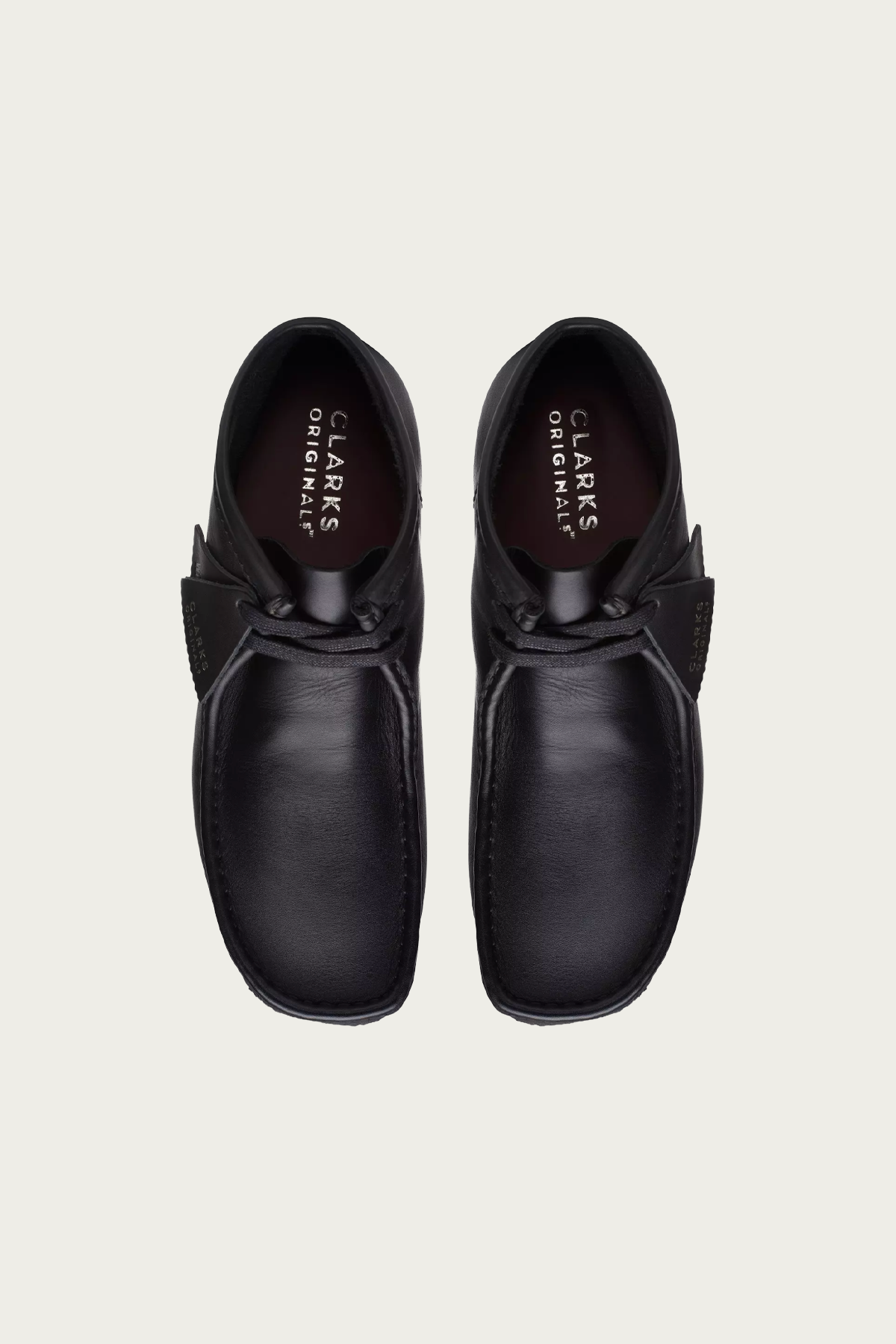 Clarks - Wallabee Boot - Black Leather - Canoe Club