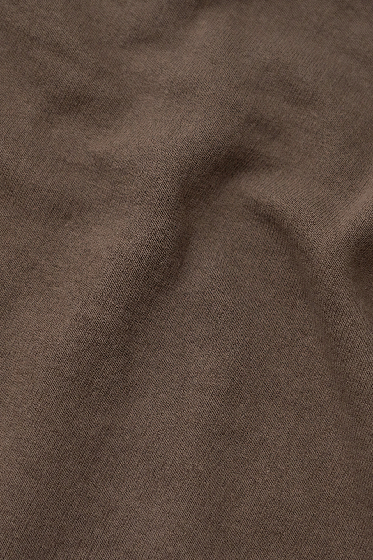 CONFECT - Upcyclino Basic Loop Back Jersey Sweat Shirt - Mocha - Canoe Club