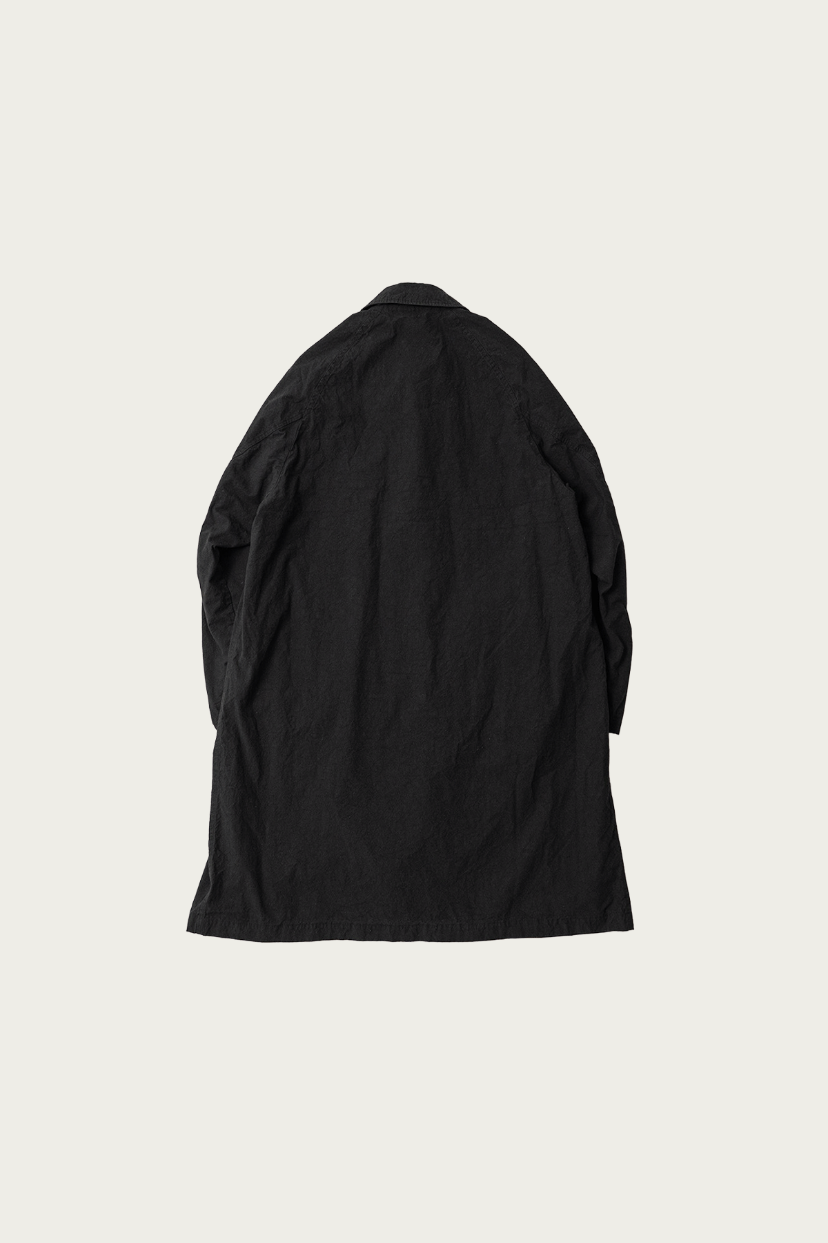 CONFECT - Supima Cotton Oxford Topcoat - Black - Canoe Club