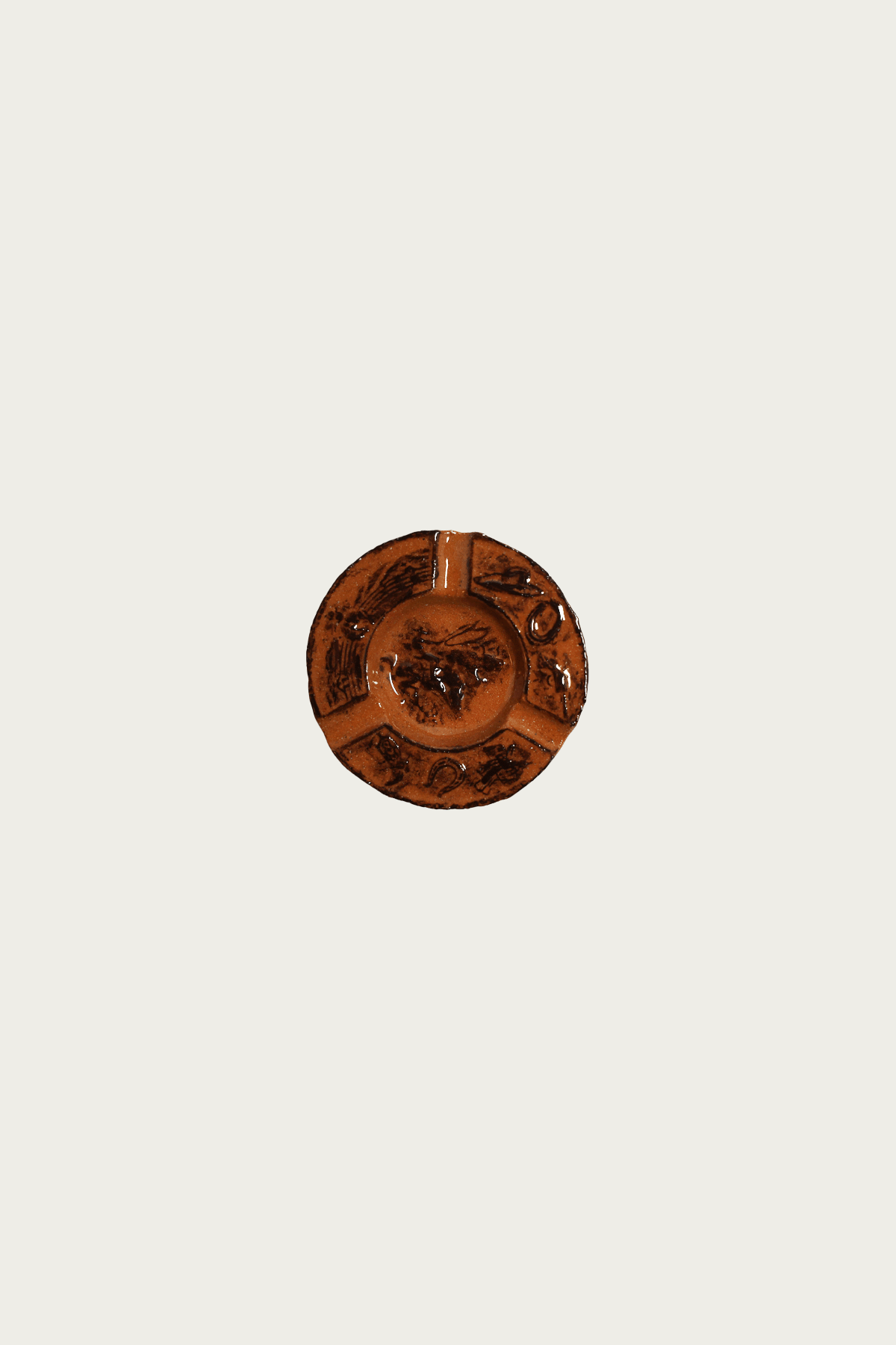 Danny D's Mud Shop - Santa Fe Brown Cowboy - Ashtray - Canoe Club
