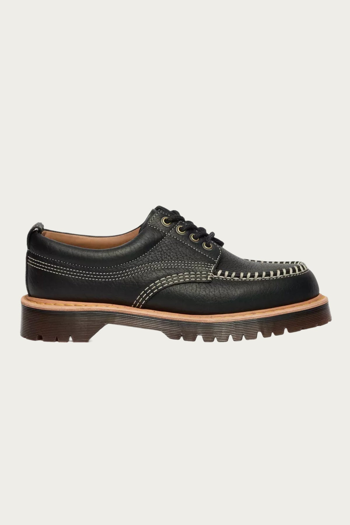 Dr. Martens - Lowell - Black Wild Grain - Canoe Club