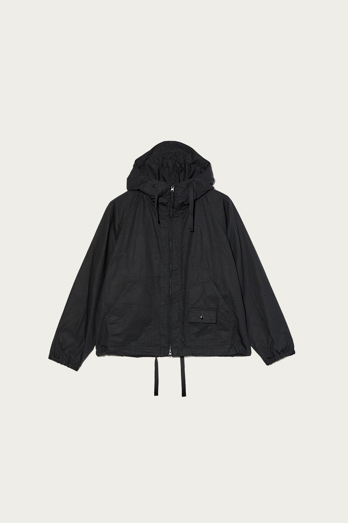 Engineered Garments Workaday - Deck Parka - Black Cotton Ripstop - Canoe Club