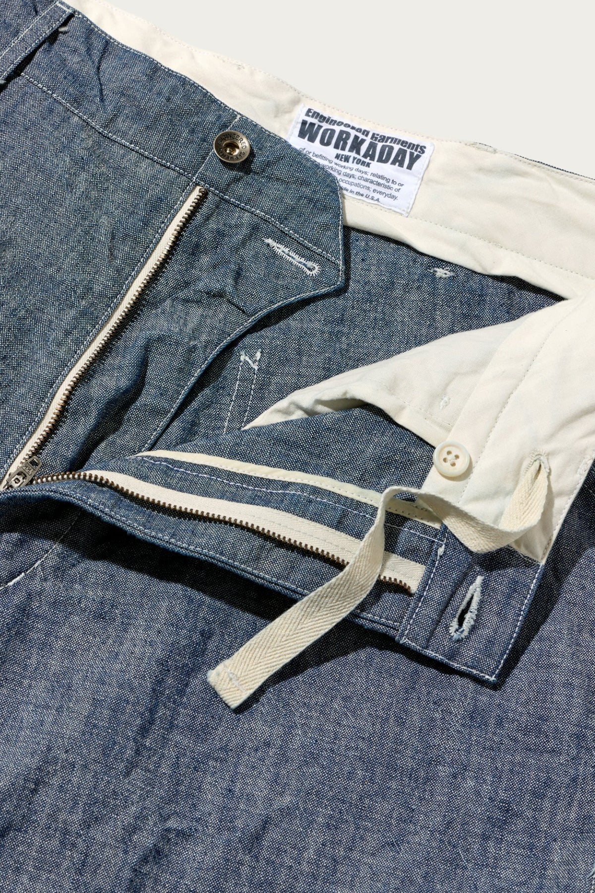 Engineered Garments Workaday - Painter Pant - Indigo 10oz Sea Canvas - Canoe Club