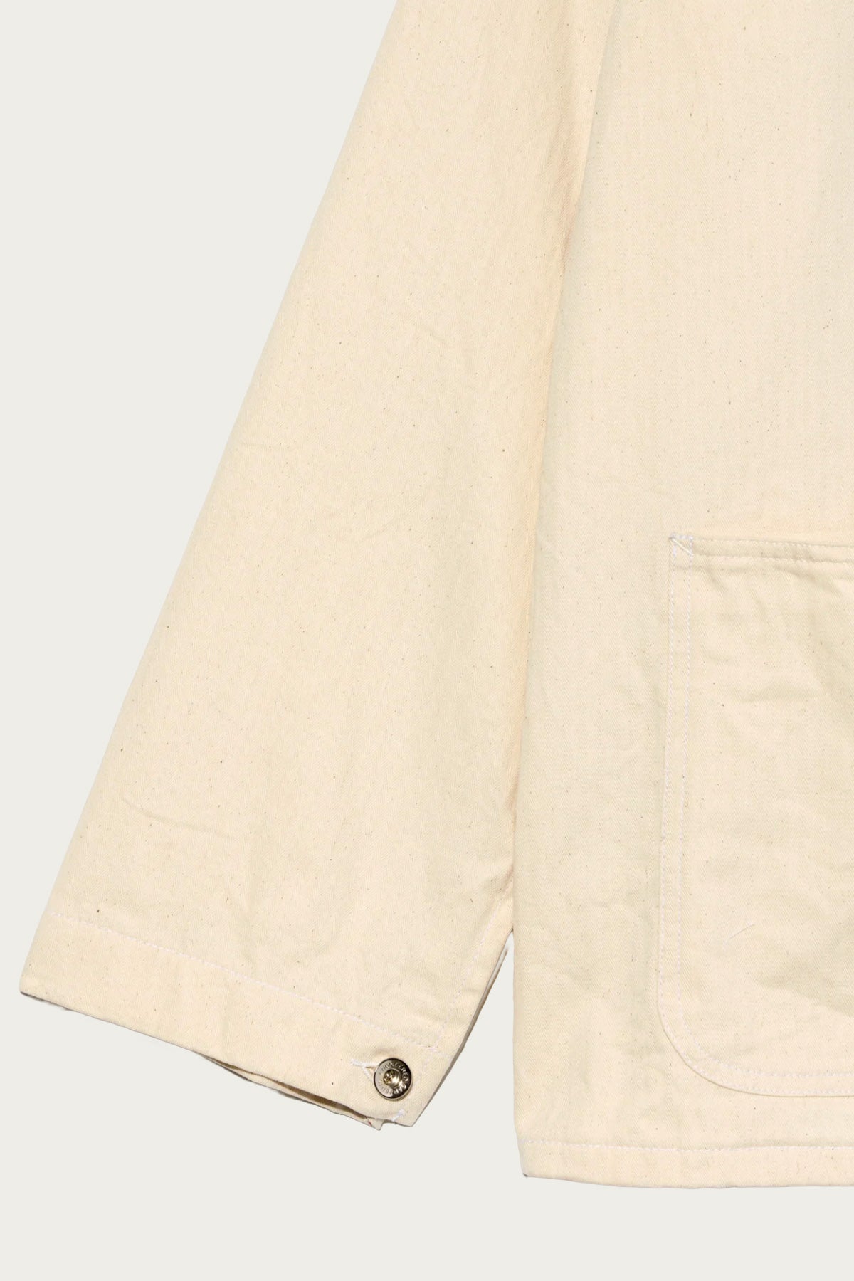 Engineered Garments Workaday - Utility Jacket - Natural 7oz Cotton HB Twill - Canoe Club