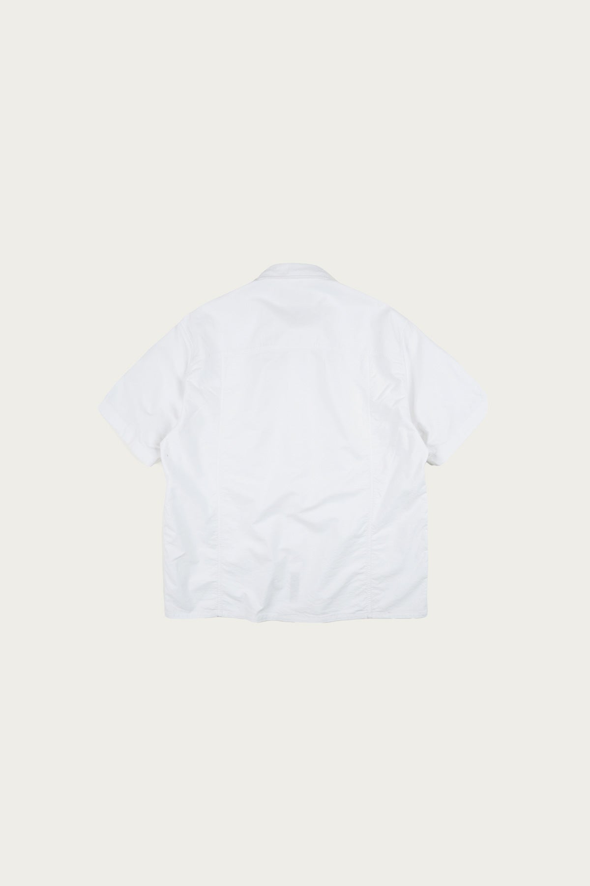 FrizmWORKS - Chambray Big Pocket Half Shirt - White - Canoe Club