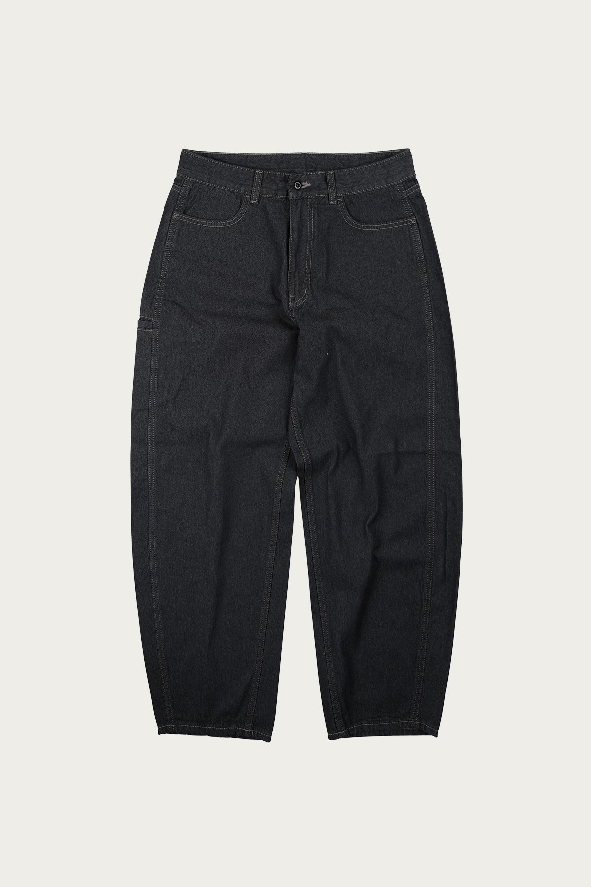 FrizmWORKS - Curved Denim Pants - Black - Canoe Club