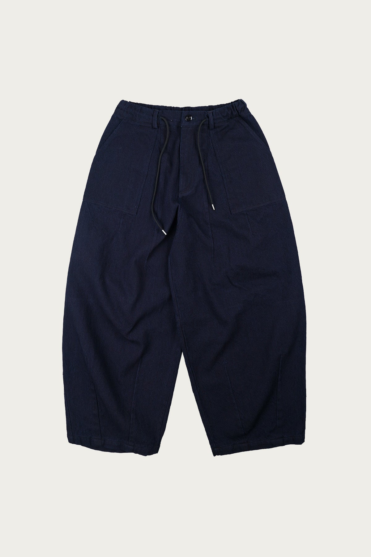 FrizmWORKS - Sashiko Denim Balloon Pants - Indigo - Canoe Club