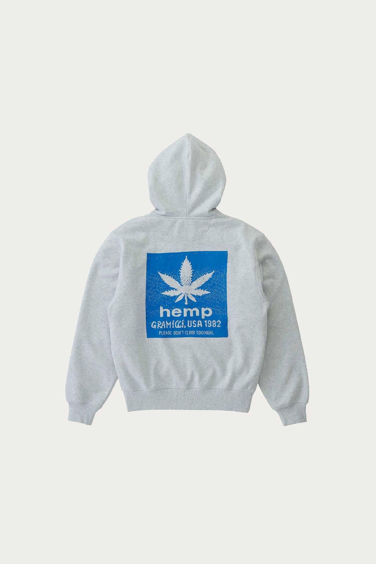 Gramicci - Hemp Zip Hooded Sweatshirt - Heather Ash - Canoe Club