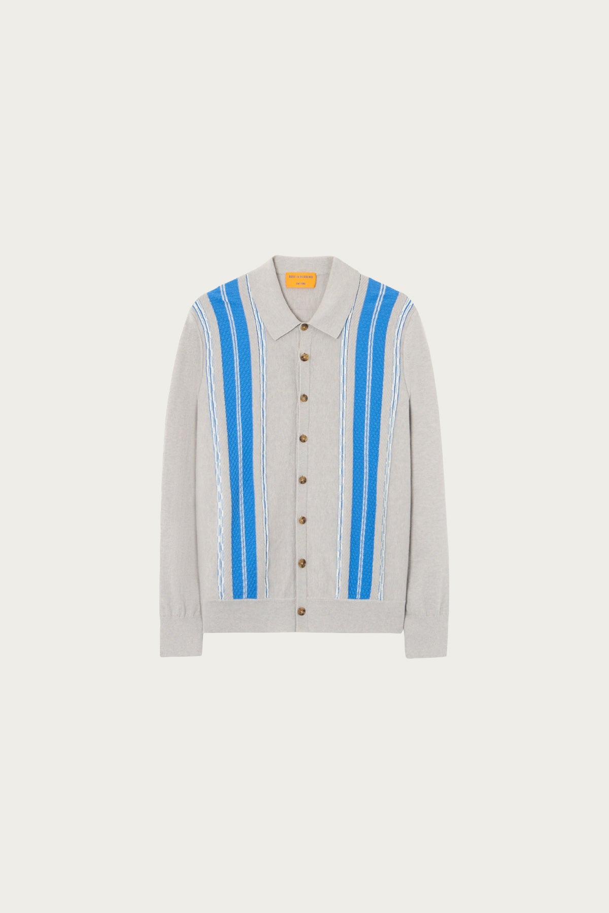 Guest In Residence - Baja Plaza Shirt - Stone Combo - Canoe Club