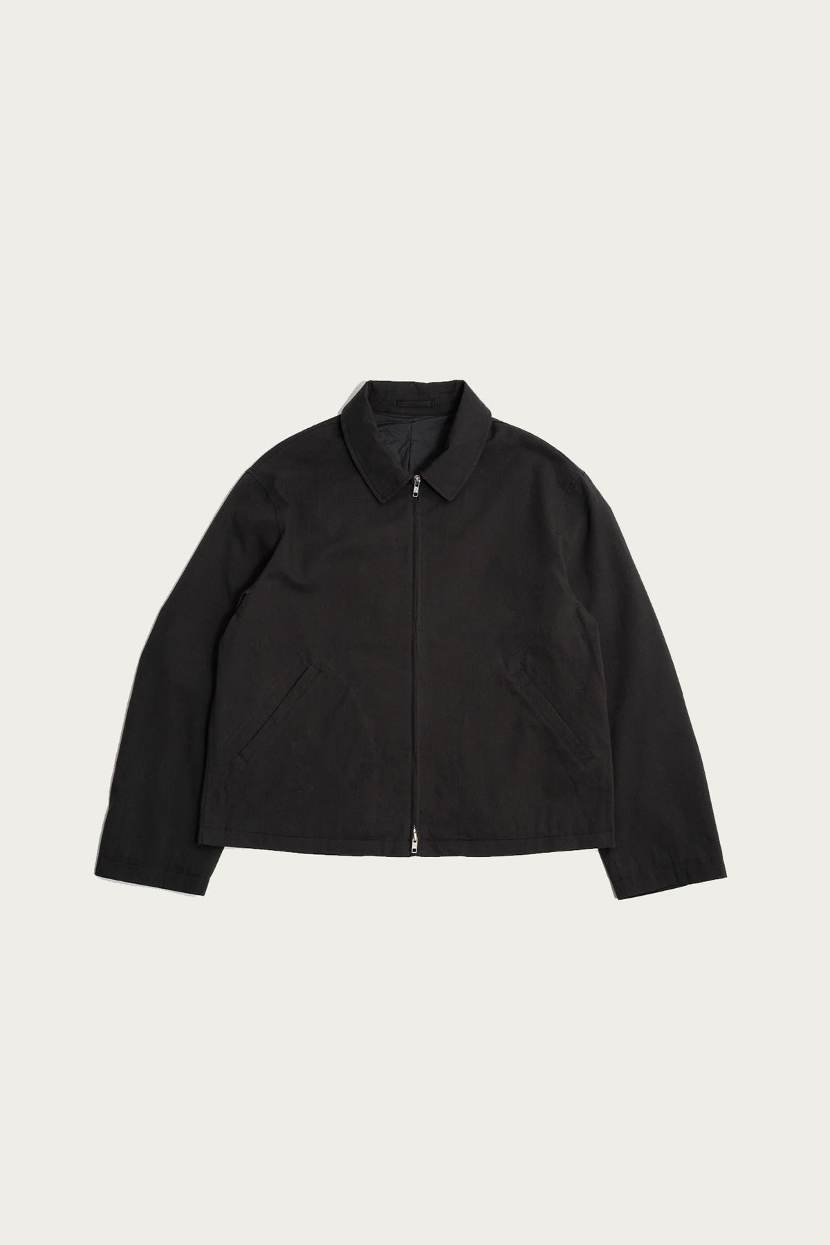 James Coward - Site Jacket - Charcoal Cotton Wool Twill - Canoe Club