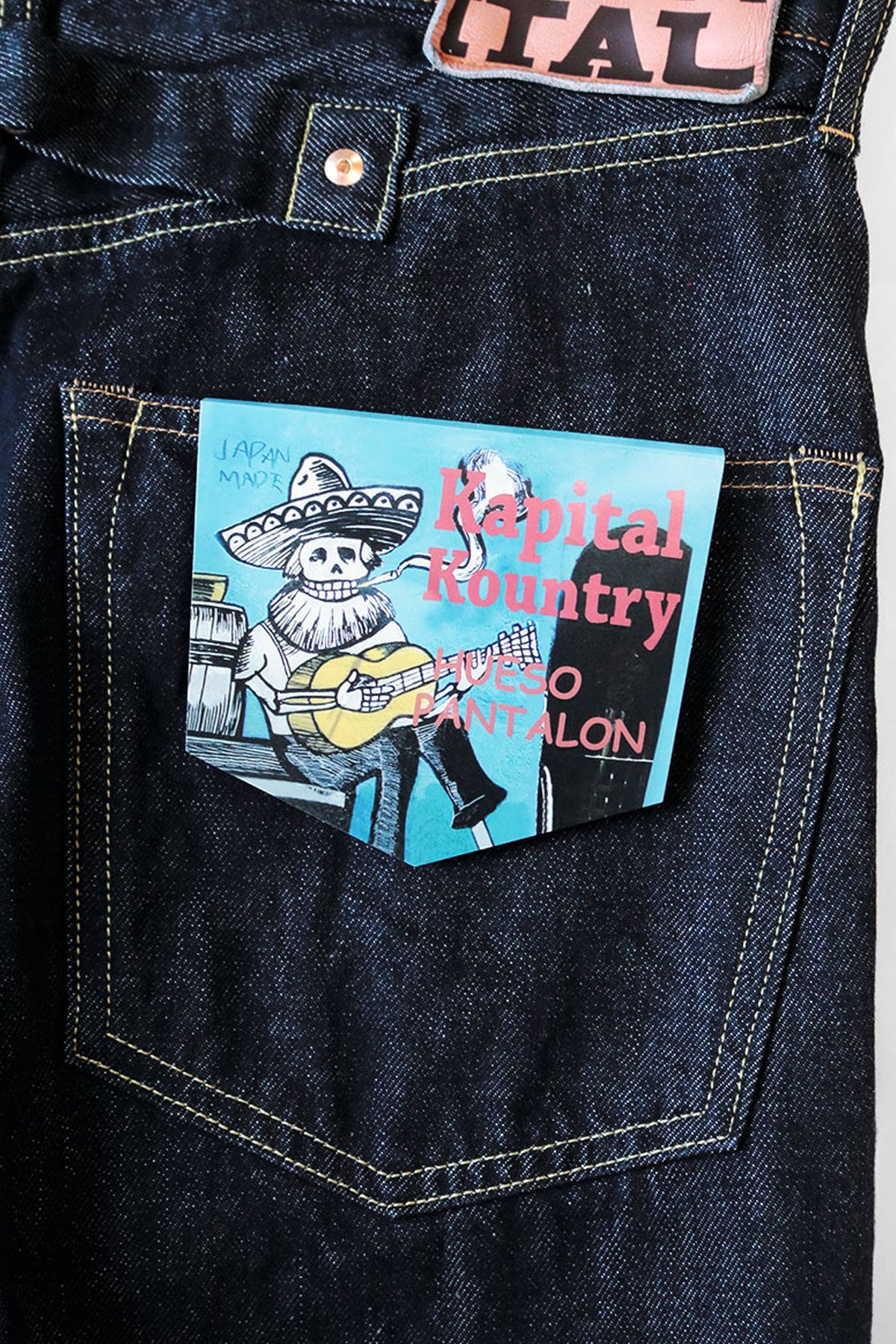 Kapital - 12.5oz Denim MEXICAN TUXEDO 5P OKAGILLY - Indigo - Canoe Club