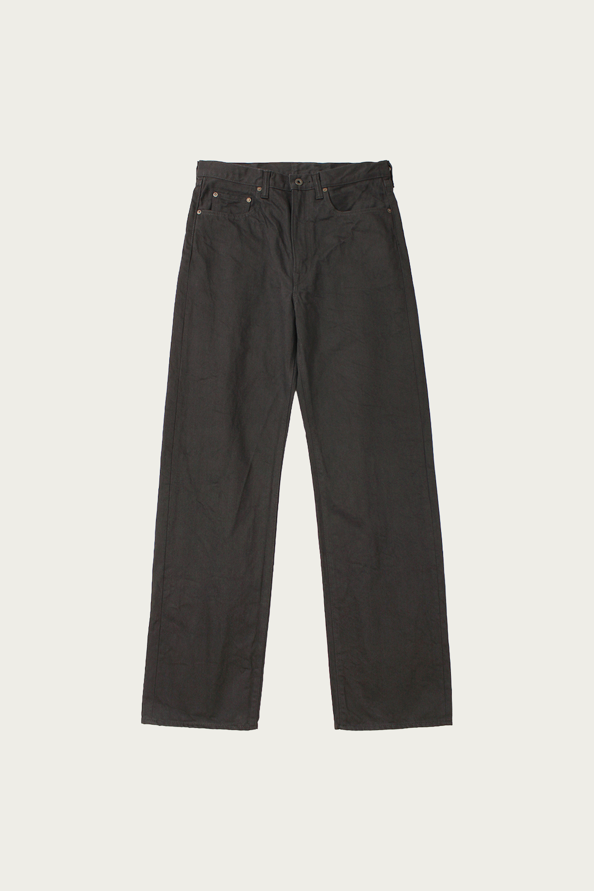 Kapital - 14oz BLKxBLK Denim 5P MONKEY TH (ZIP ver.) - Pro - Canoe Club