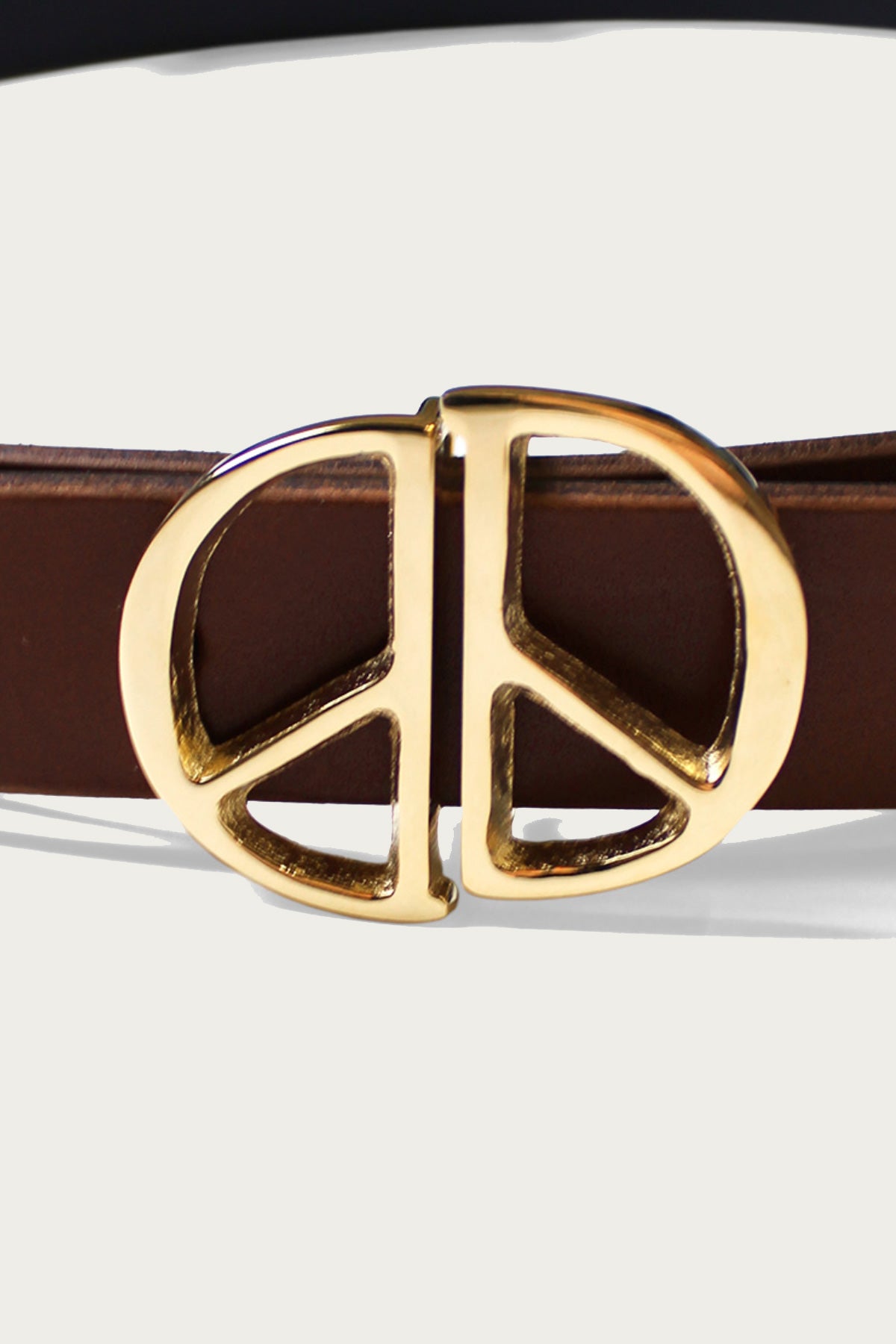 Kapital - Leather DD Buckle Belt - Brown - Canoe Club