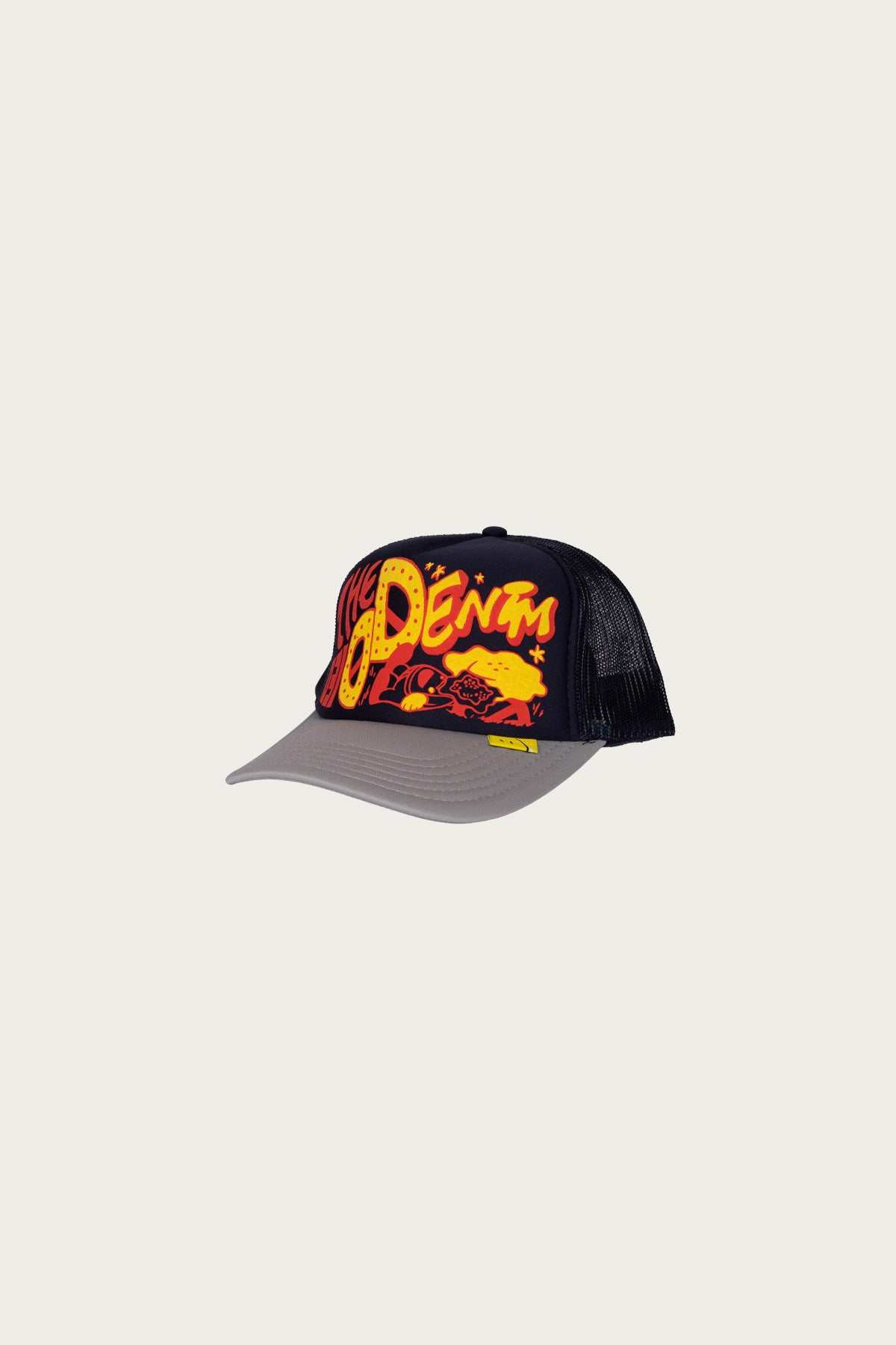 Kapital - TH.D.D.Track Cap - Navy/Grey - Canoe Club
