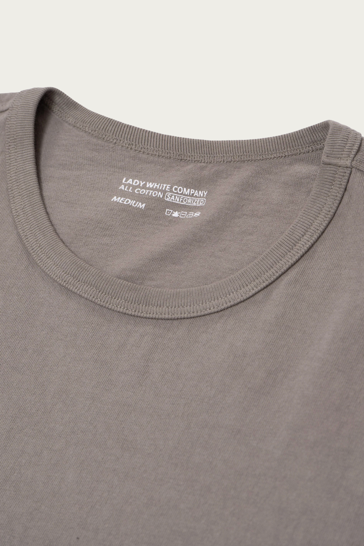 Lady White Co. - Our T-Shirt - Anvil Grey - Canoe Club