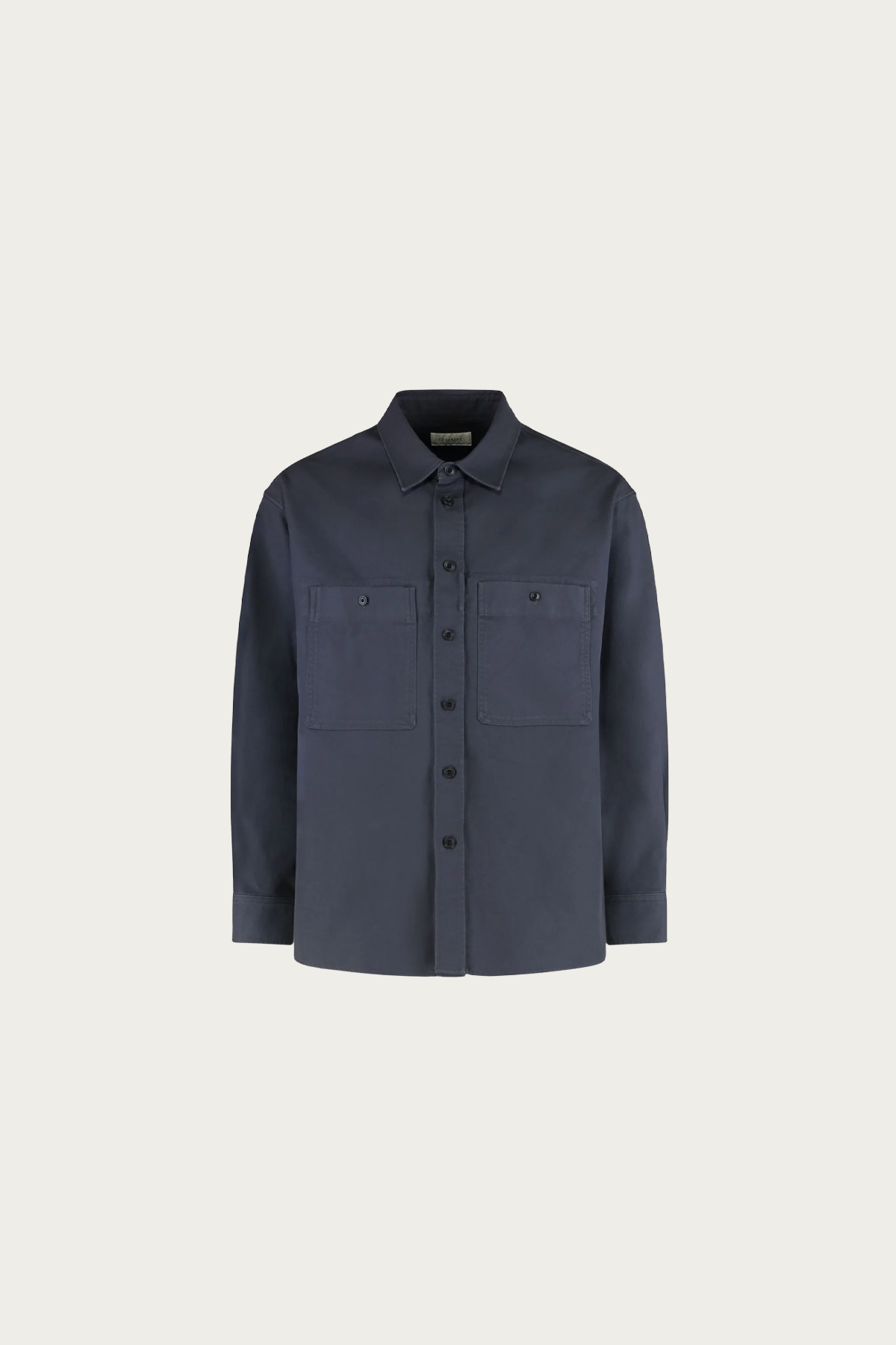 Lemaire - Two Pockets Shirt - Storm Blue - Canoe Club
