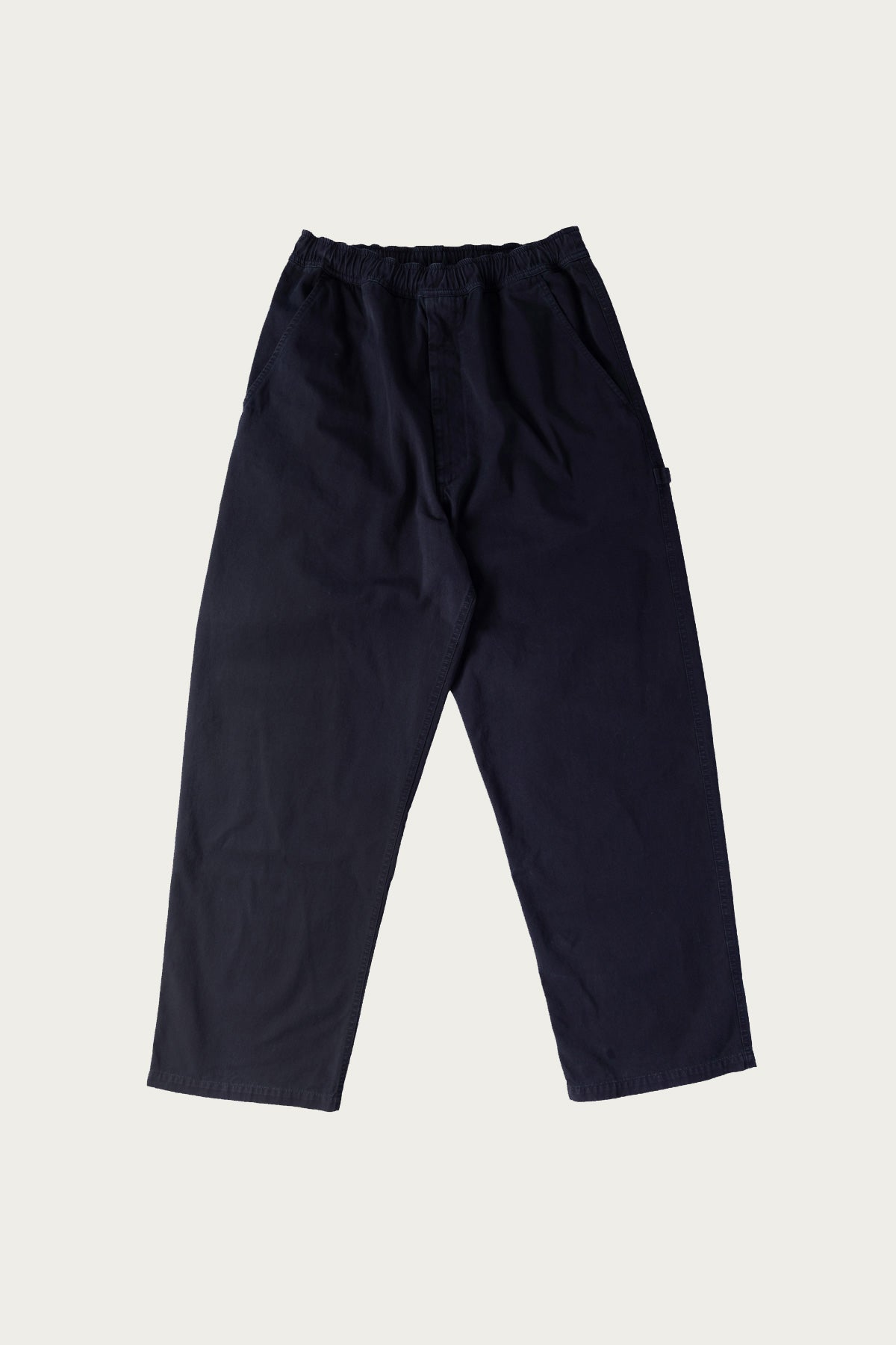 MM6 Maison Margiela - Overdyed Gabardine Wide-Leg Trousers - Blue - Canoe Club