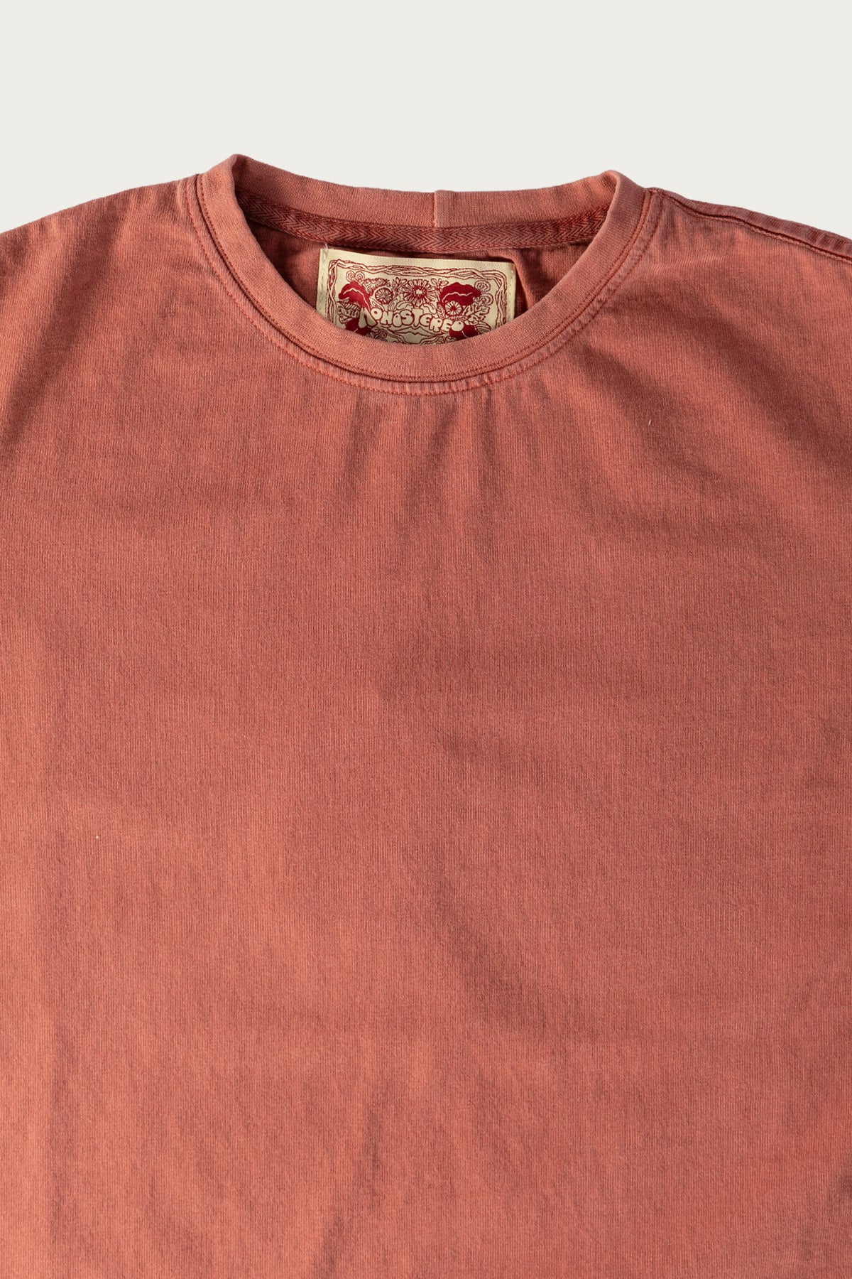 Monostereo - On The Farm Raw Hem Tee - Tomato Garden - Canoe Club