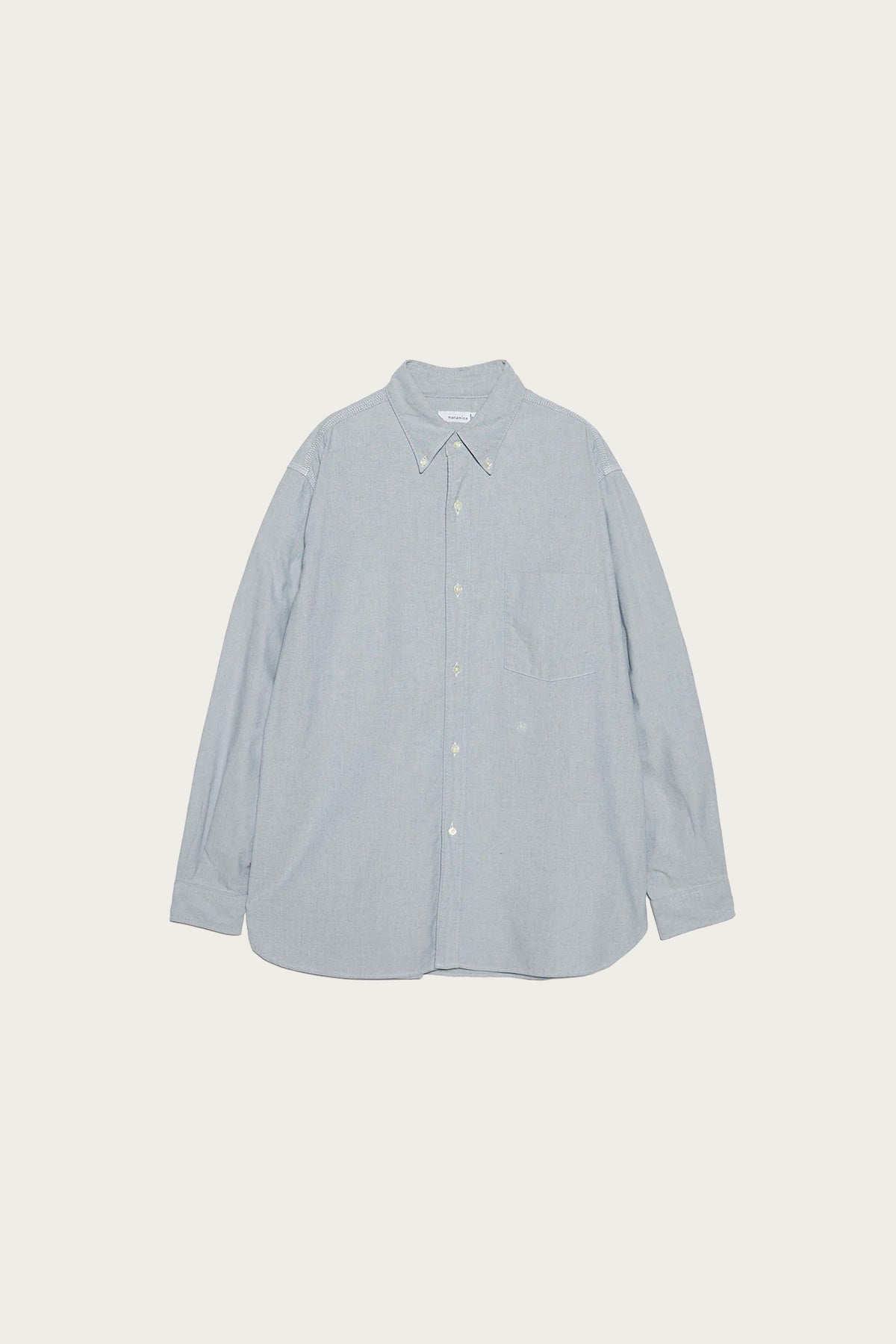 nanamica - Button Down Wind Shirt - Grey - Canoe Club
