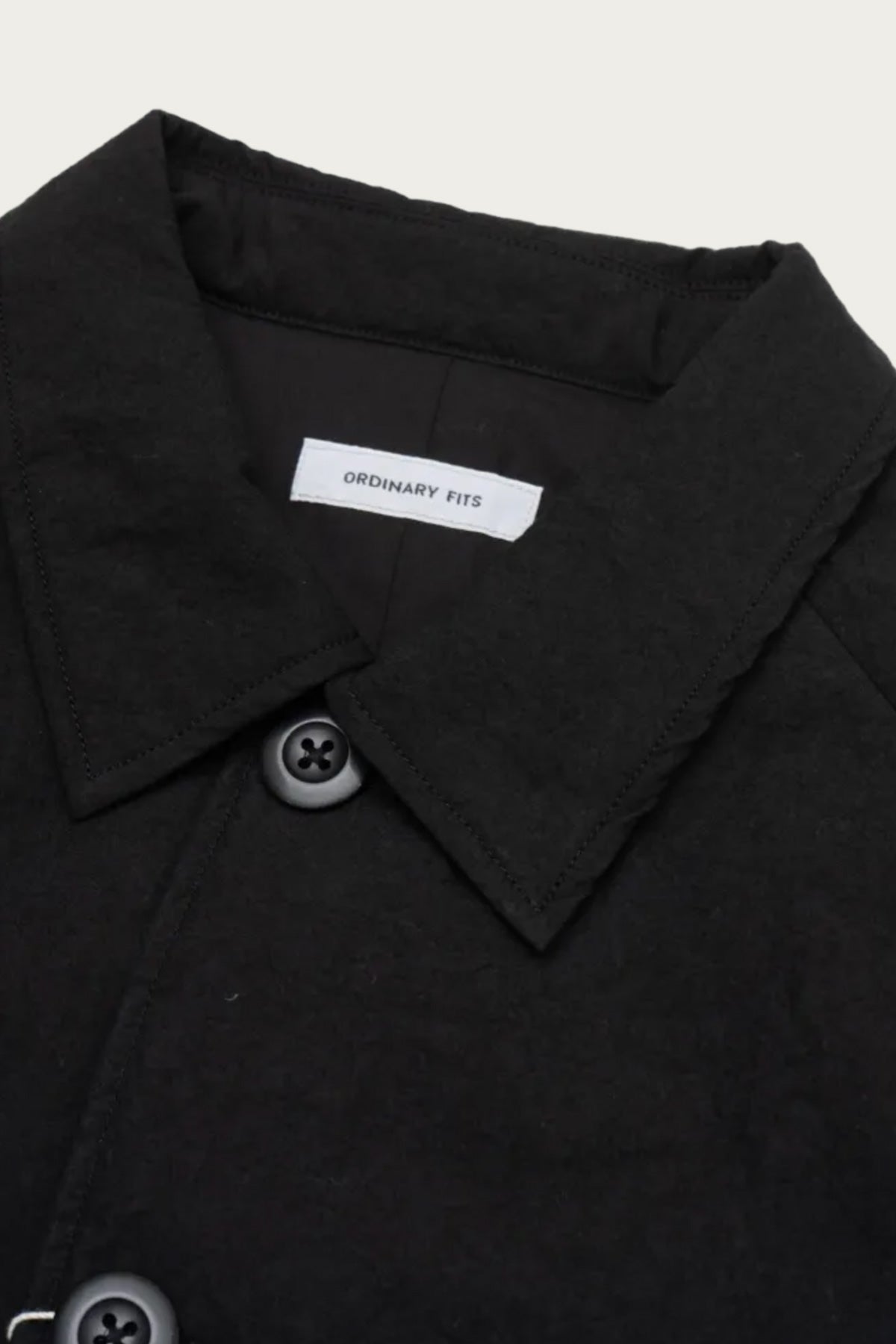 Ordinary Fits - Quilt Deli Coat - Black - Canoe Club