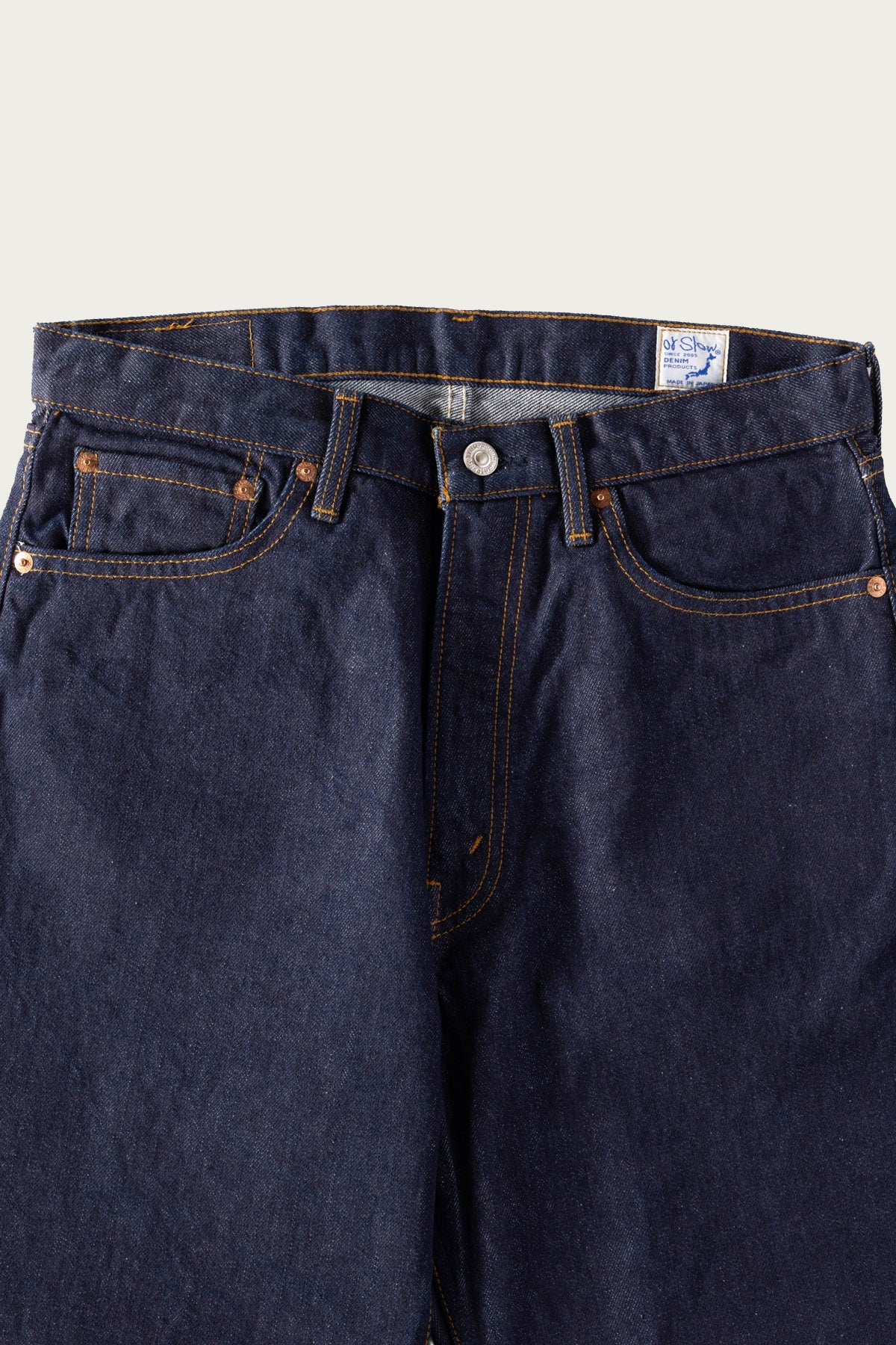 orSlow - 101 Dad's Fit Denim Pants - One Wash - Canoe Club