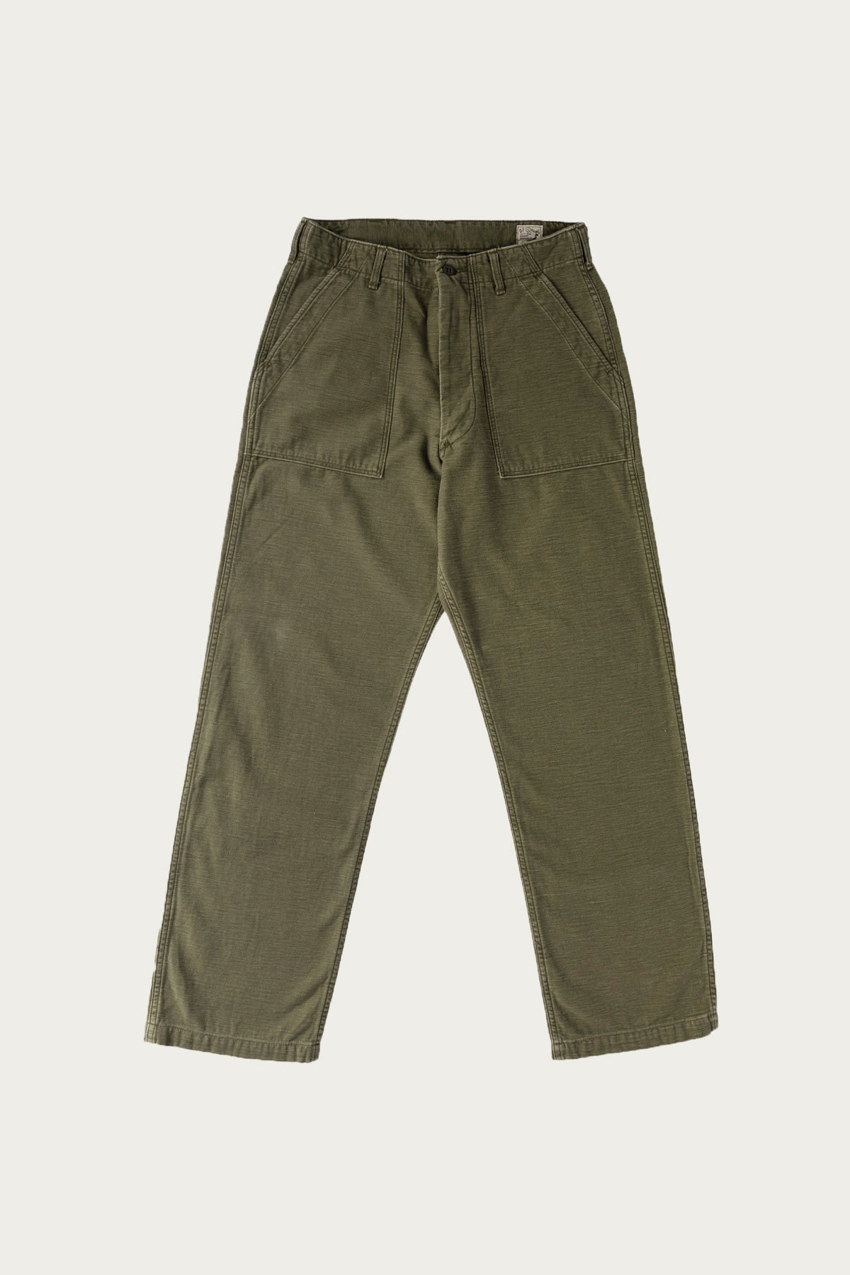 orSlow - Real Used Wash Vintage Fit Fatigue Pants - Dark Olive Stone - Canoe Club