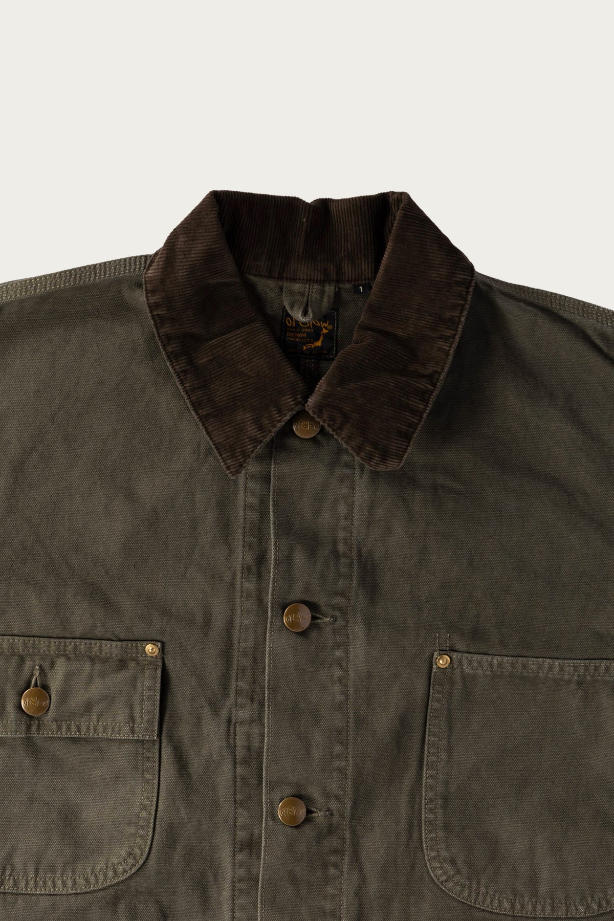 orSlow - Relax Fit Oxford Coverall - Army Green - Canoe Club