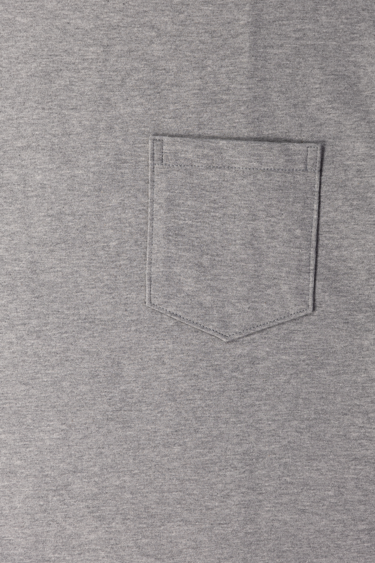 orSlow - Sturdy Cotton T-Shirt With Pocket - Heather Gray - Canoe Club