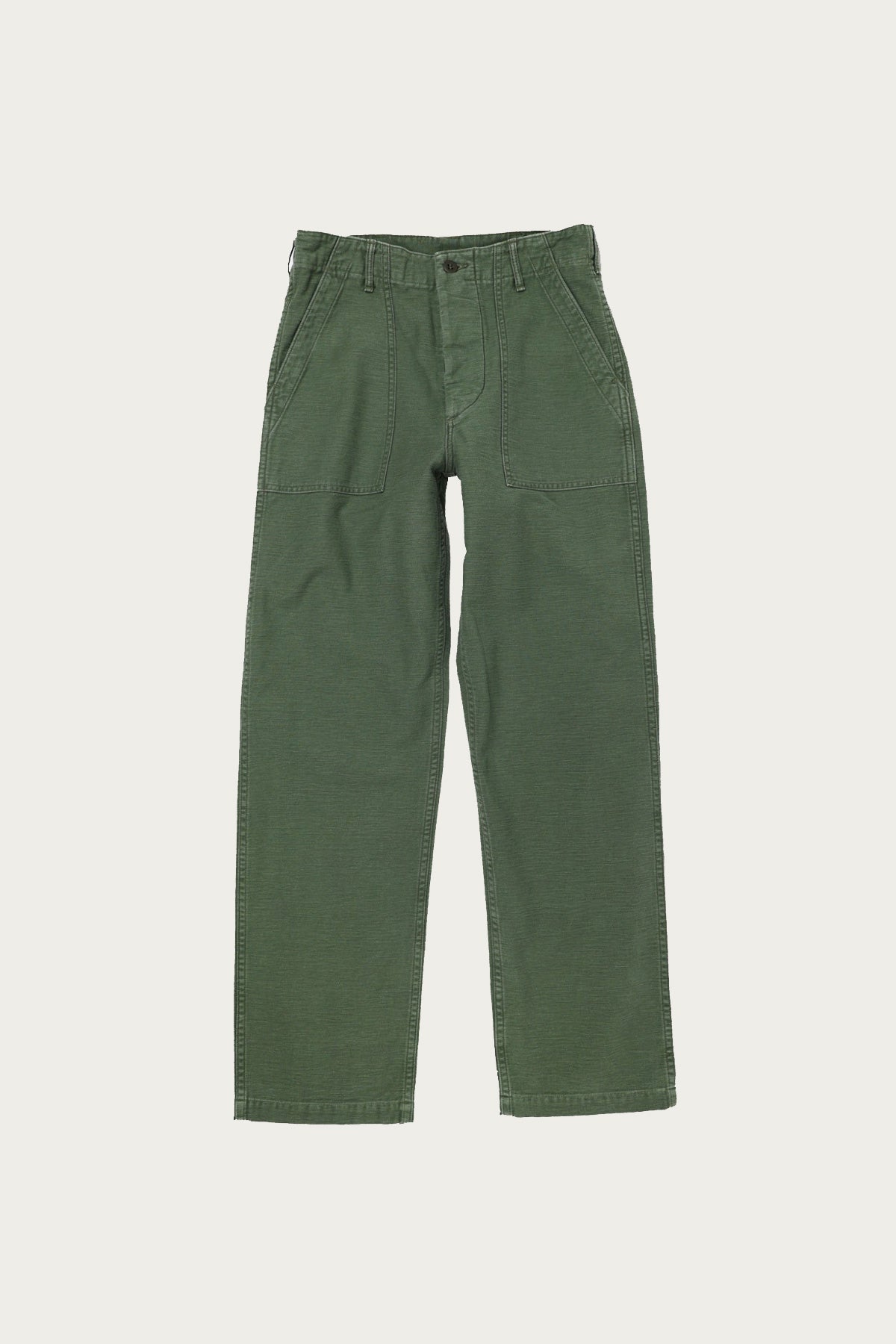 orSlow - U.S. Army Fatigue Pants Used Wash (Regular Fit) - Green Used - Canoe Club