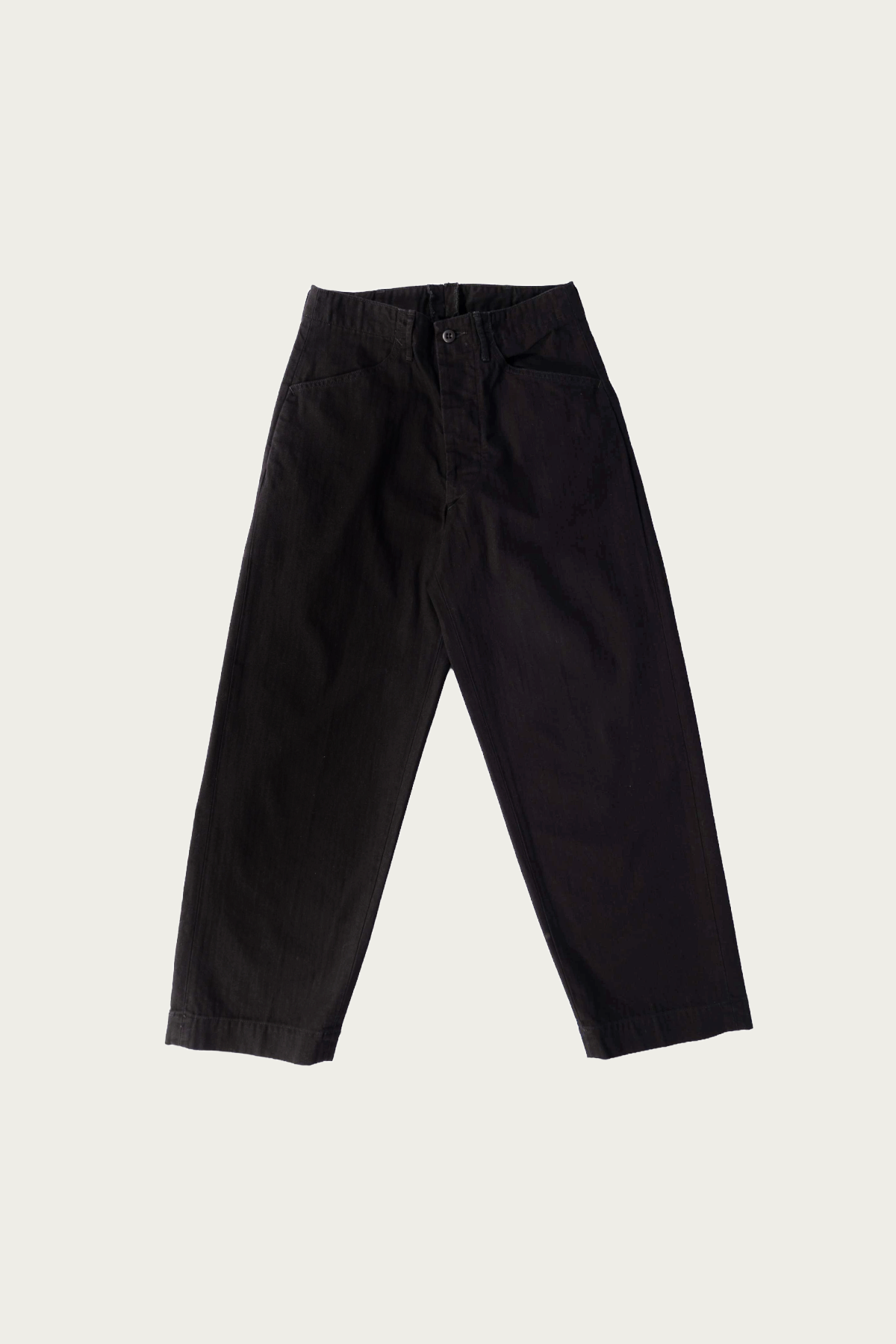 orSlow - U.S. Navy Wide-Fit Utility Pants - Black - Canoe Club