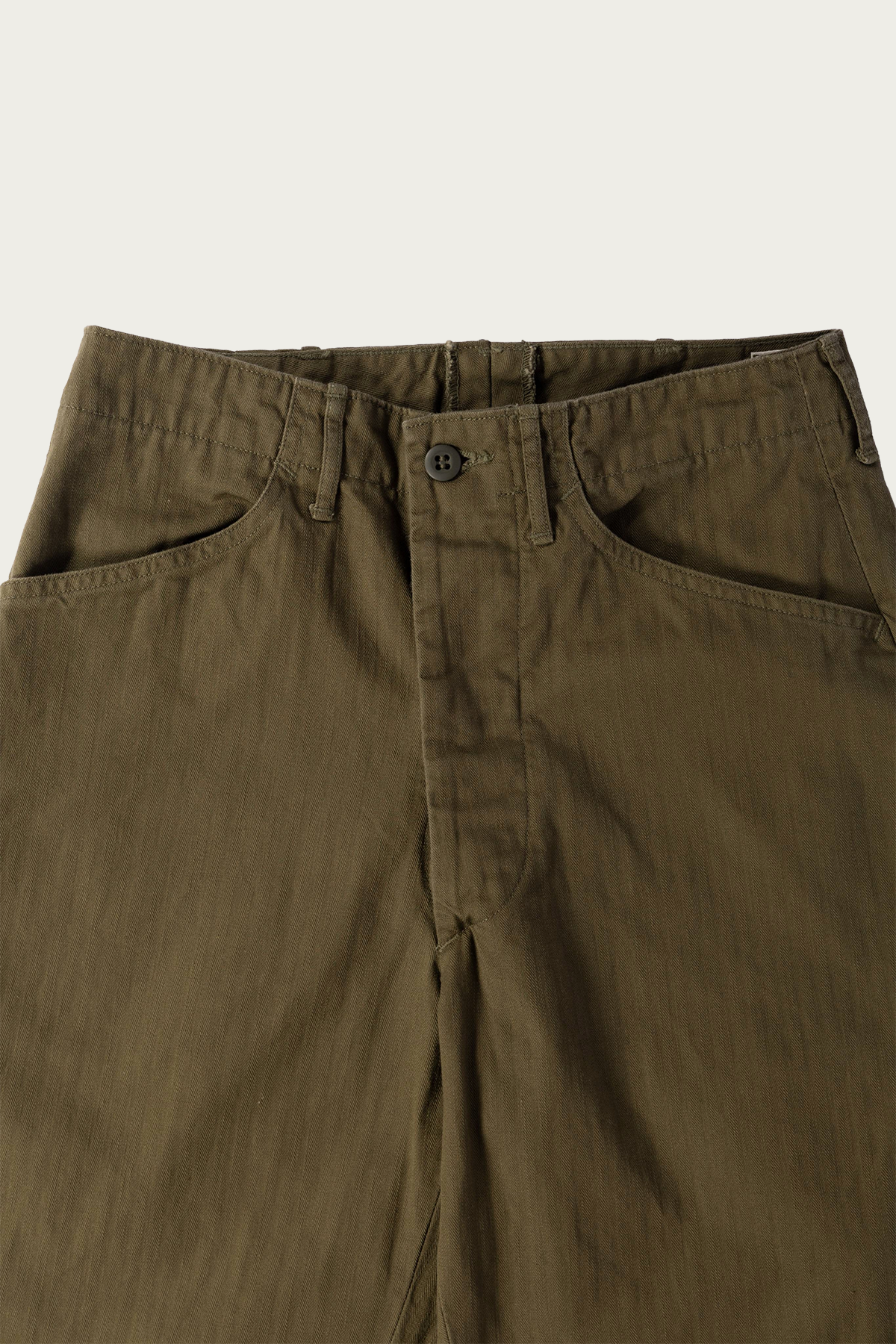 orSlow - U.S. Navy Wide-Fit Utility Pants - Dark Olive - Canoe Club