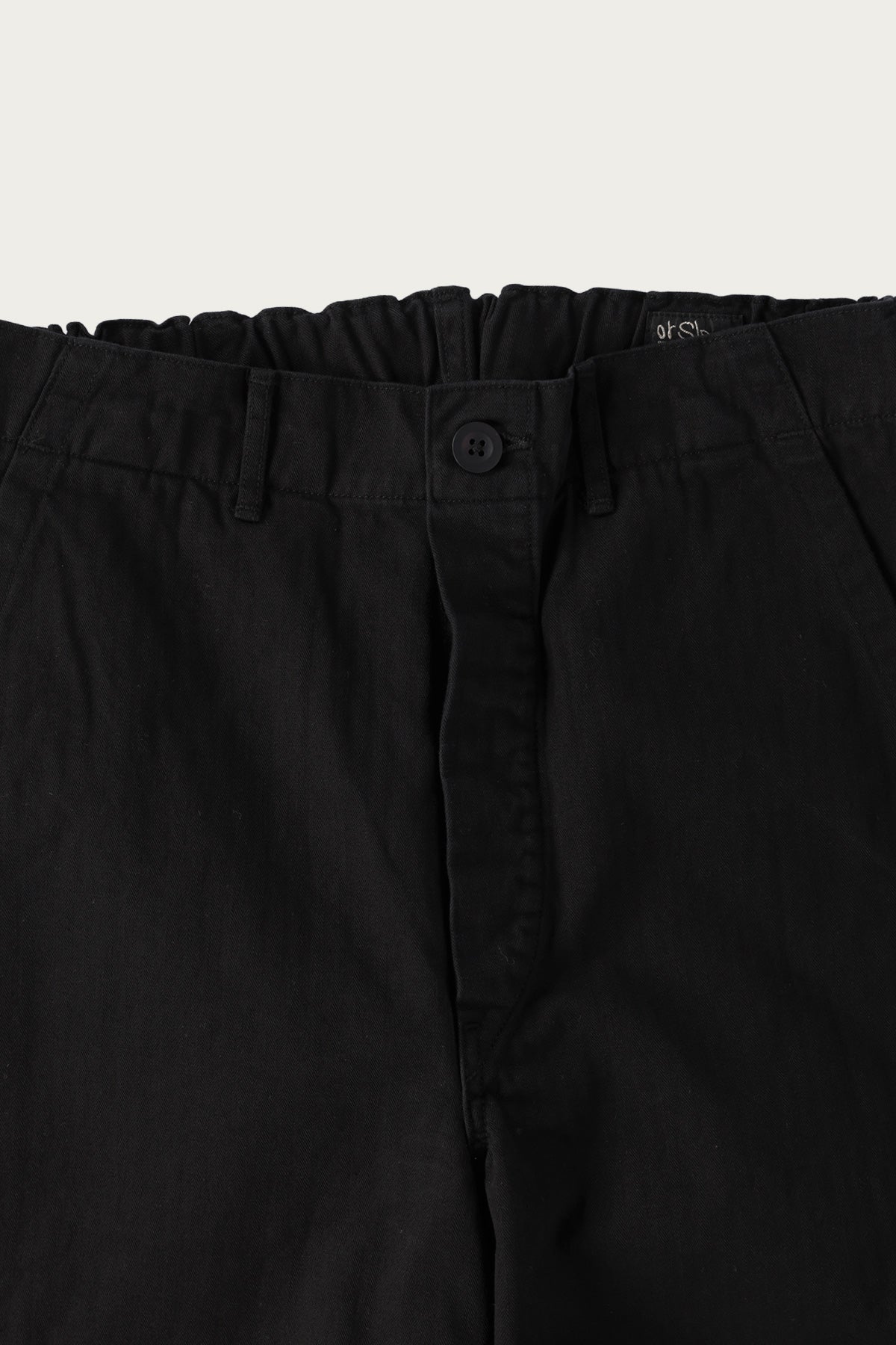 orSlow - Wide Fit French Work Pants - Black - Canoe Club