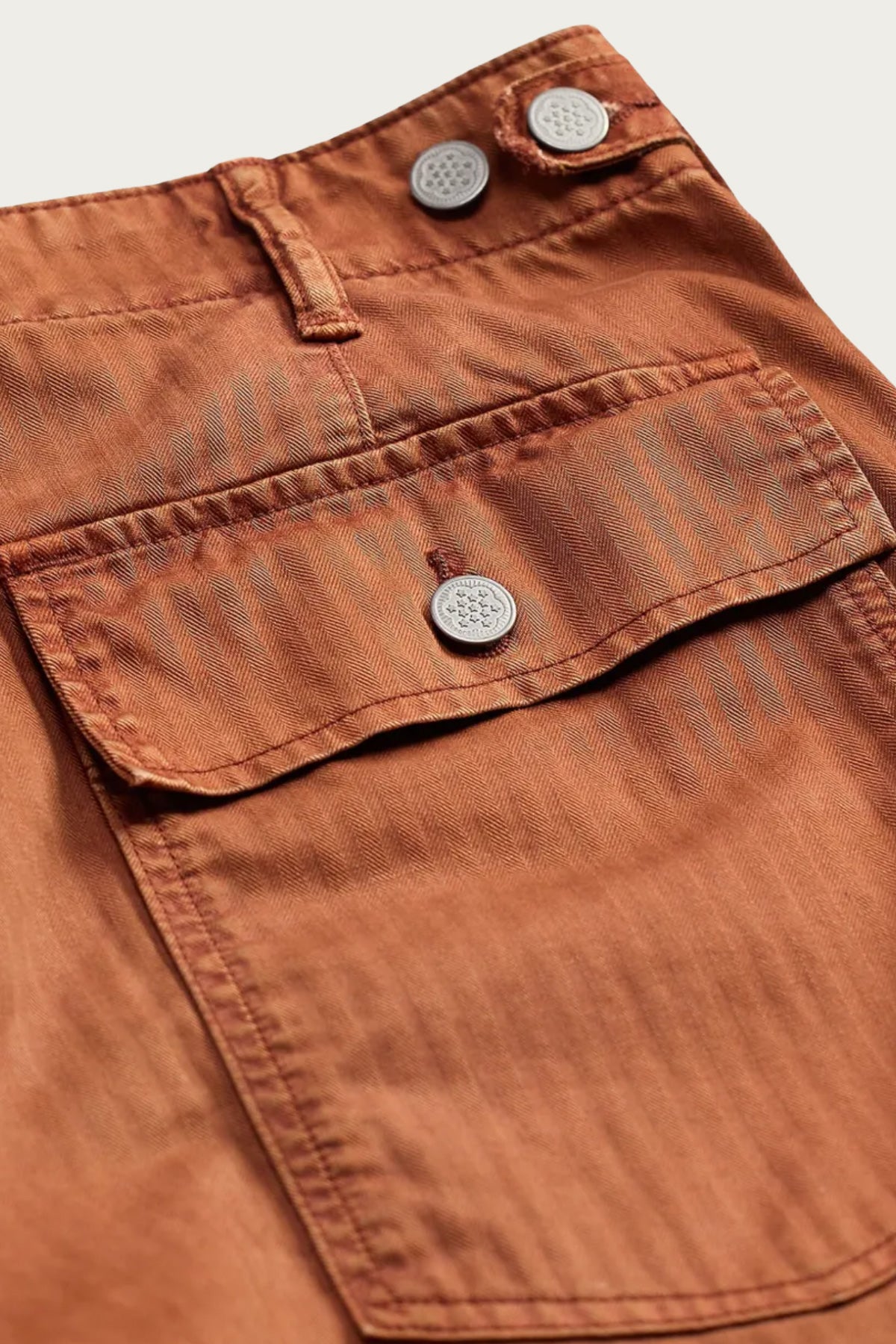 RRL - Field Chino - Red Herringbone Twill - Canoe Club