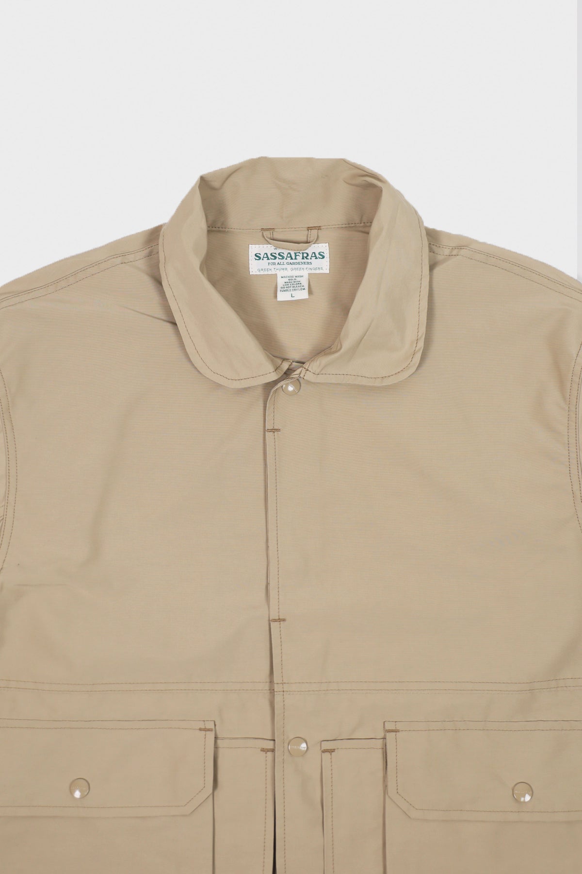 Sassafras - Cultivator Jacket - Light Beige - Canoe Club