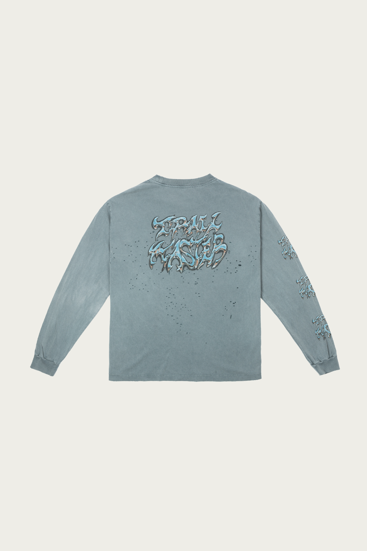 Satisfy Running - MothTech Long Tee - Faded Black ScorpSleeve - Canoe Club