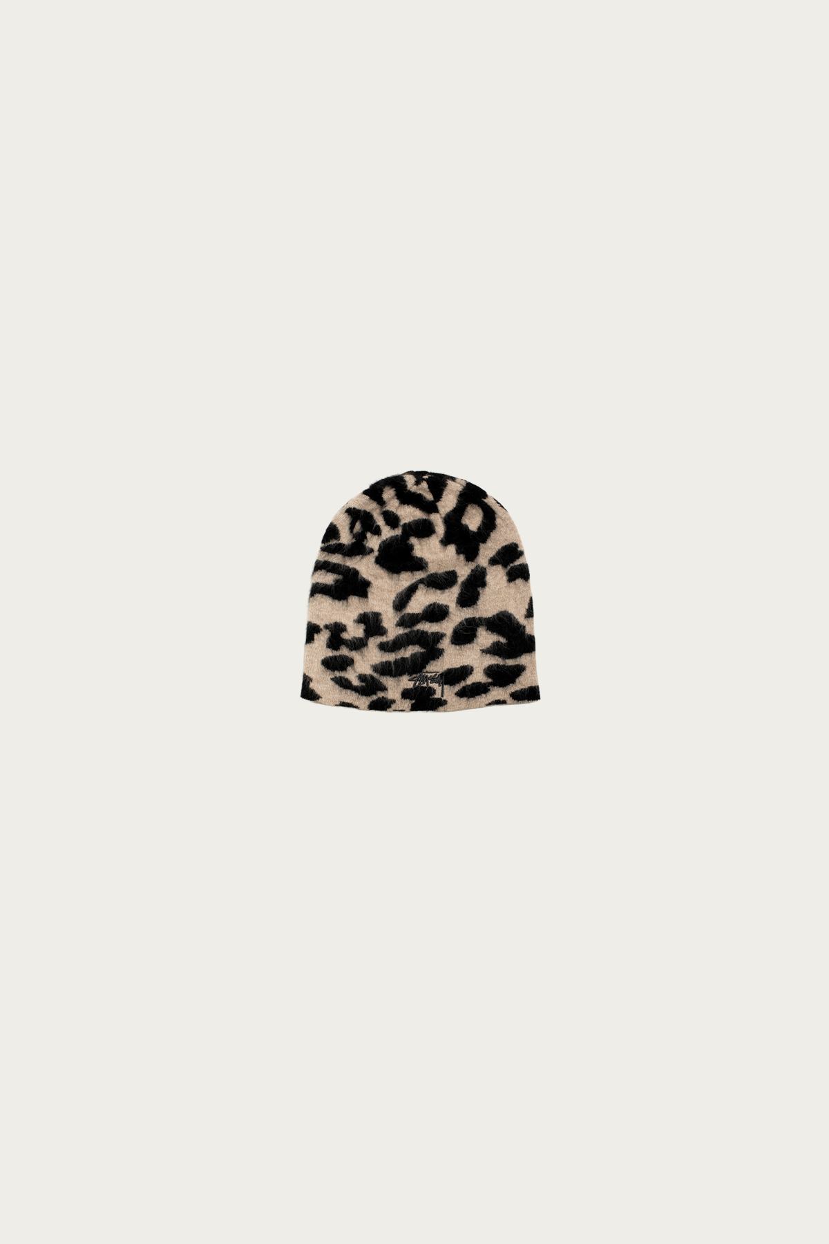 Stüssy - Cashmere Leopard Skullcap - Caramel - Canoe Club