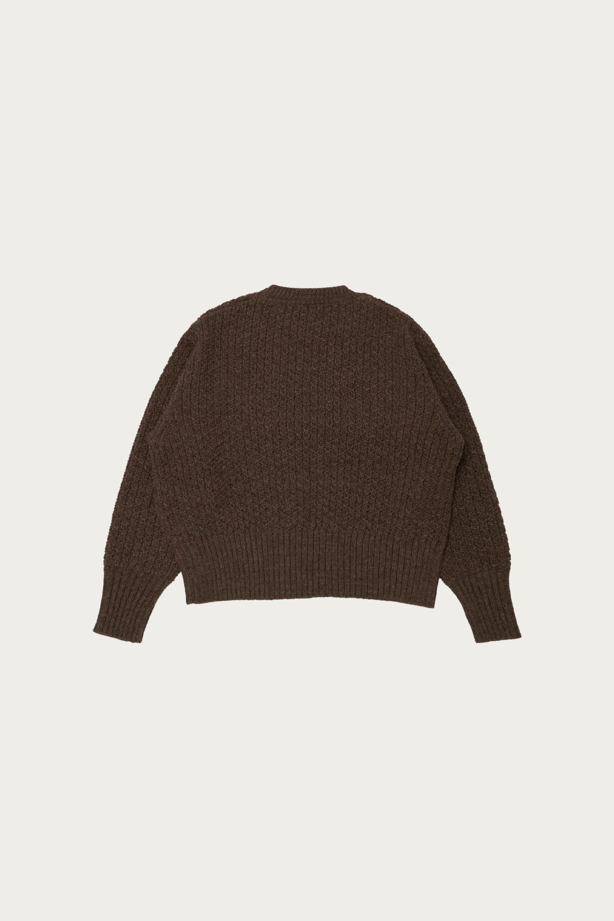 Taiga Takahashi - Lot. 525 Crewneck Sweater - Brown - Canoe Club