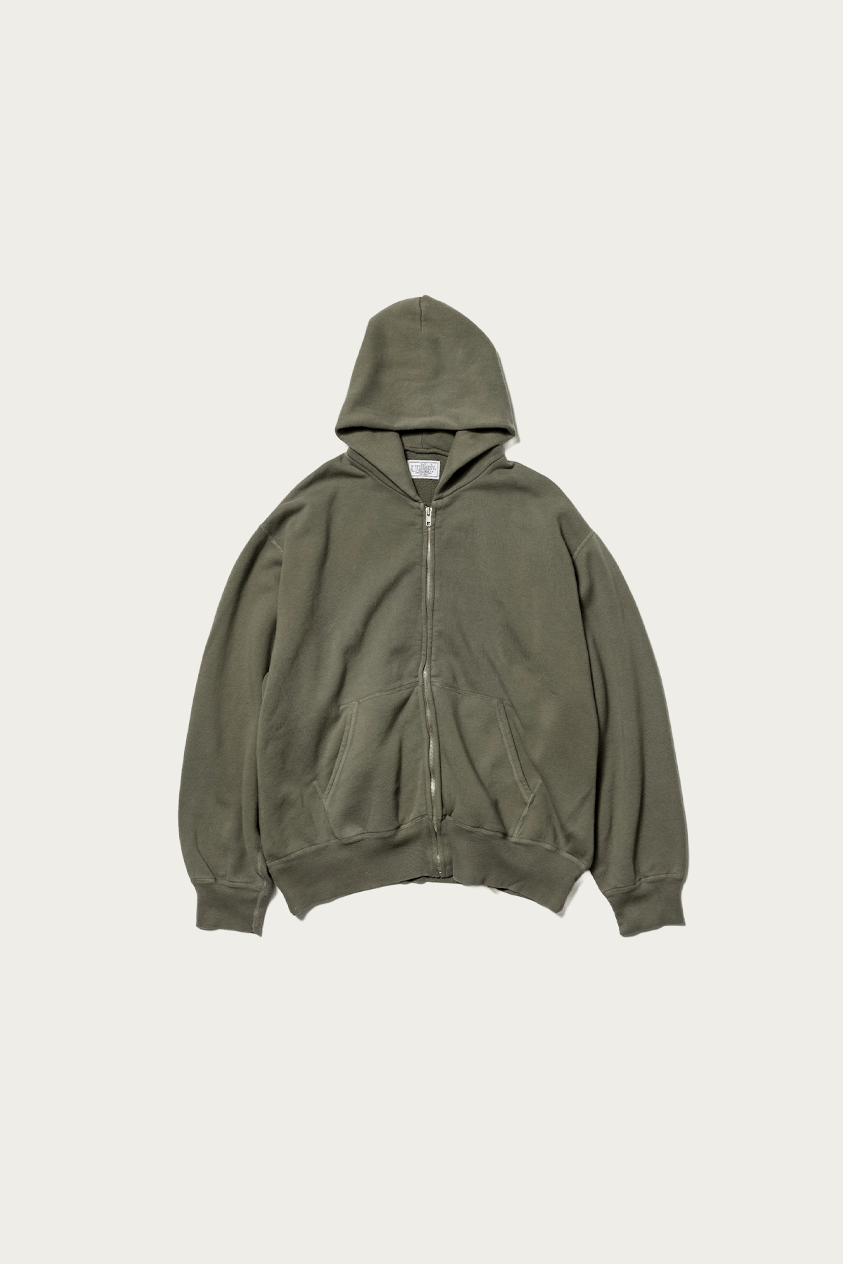 Unlikely Dry Goods - Zip Hoodie - Sage Green - Canoe Club