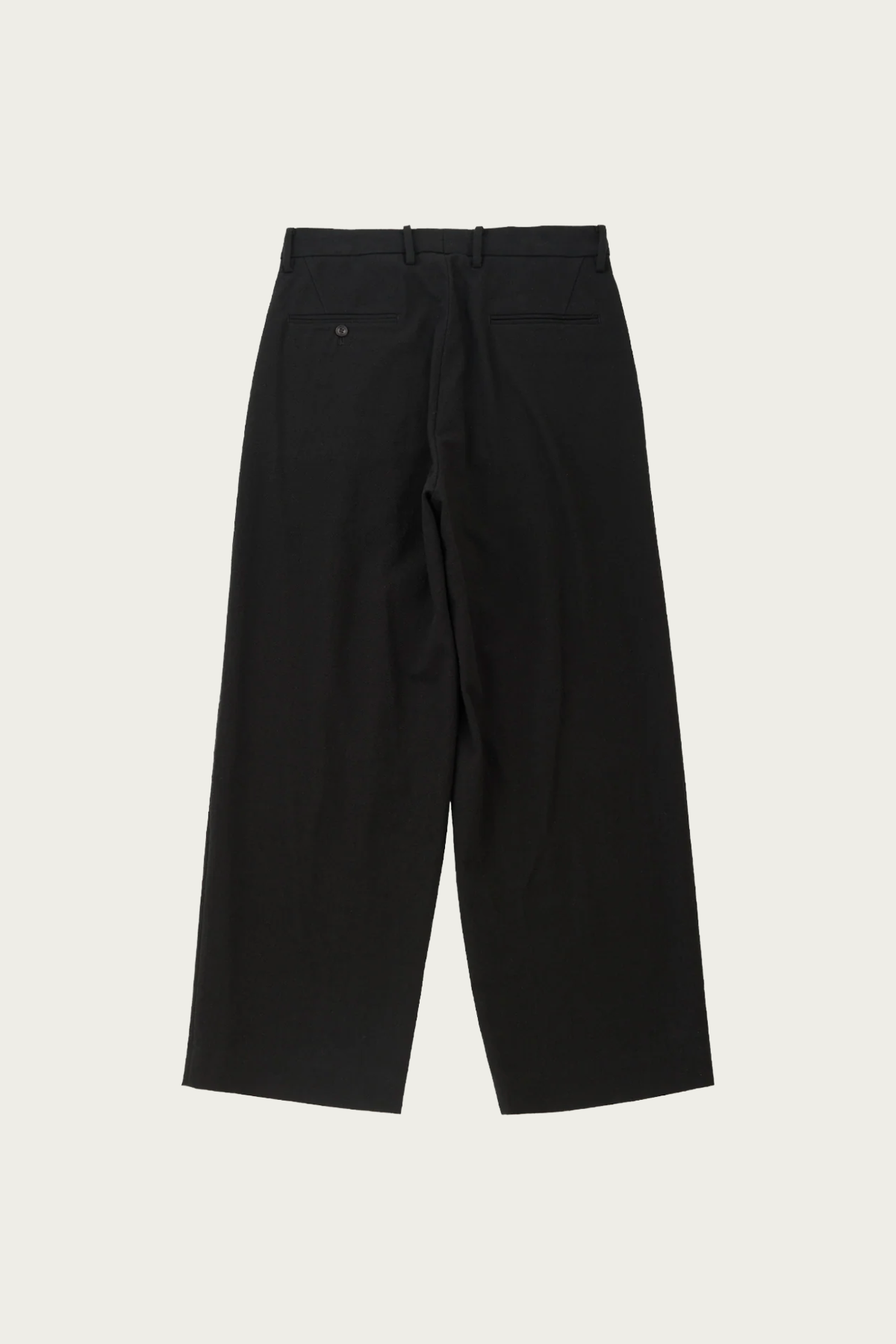 URU - 1 Tuck Pants - Black - Canoe Club