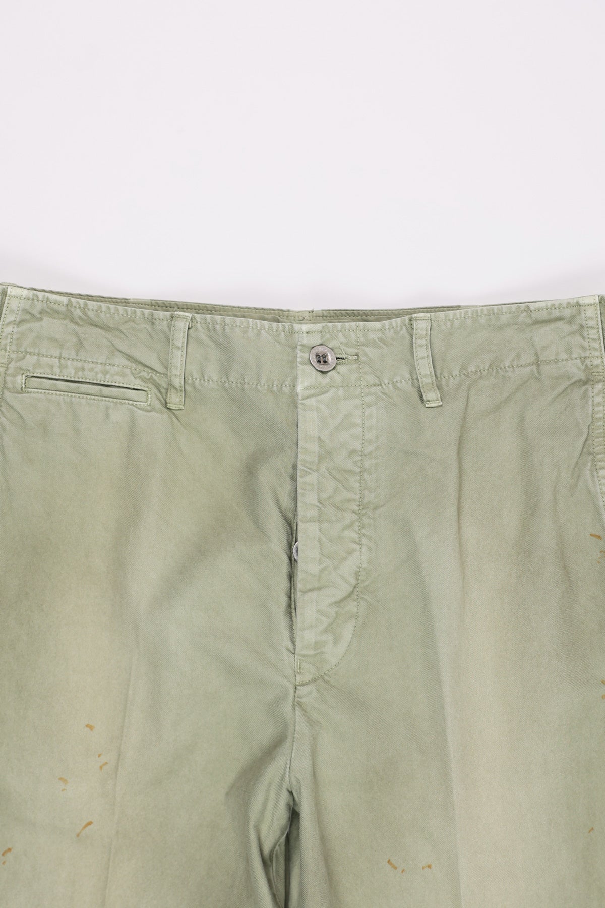Visvim - Chino Pants - Damaged Light Green - Canoe Club