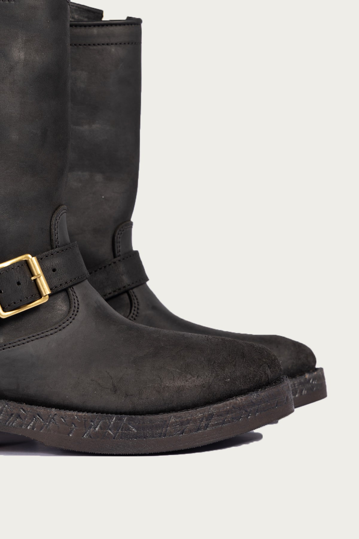 Visvim - T.W.O Boots-Folk - Black - Canoe Club