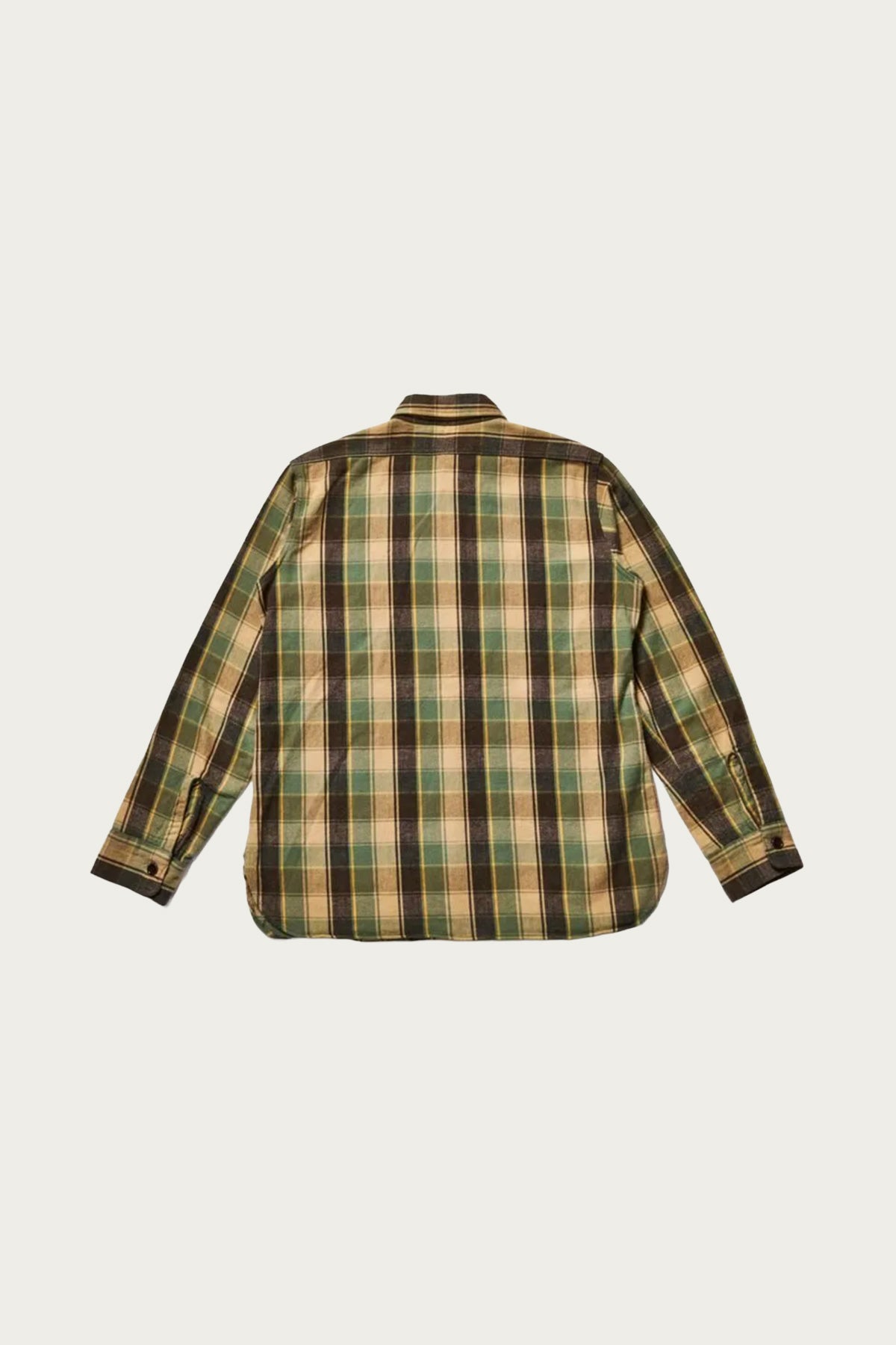 Warehouse & Co. - Lot 3022 Flannel Shirt - Beige/Off White - Canoe Club
